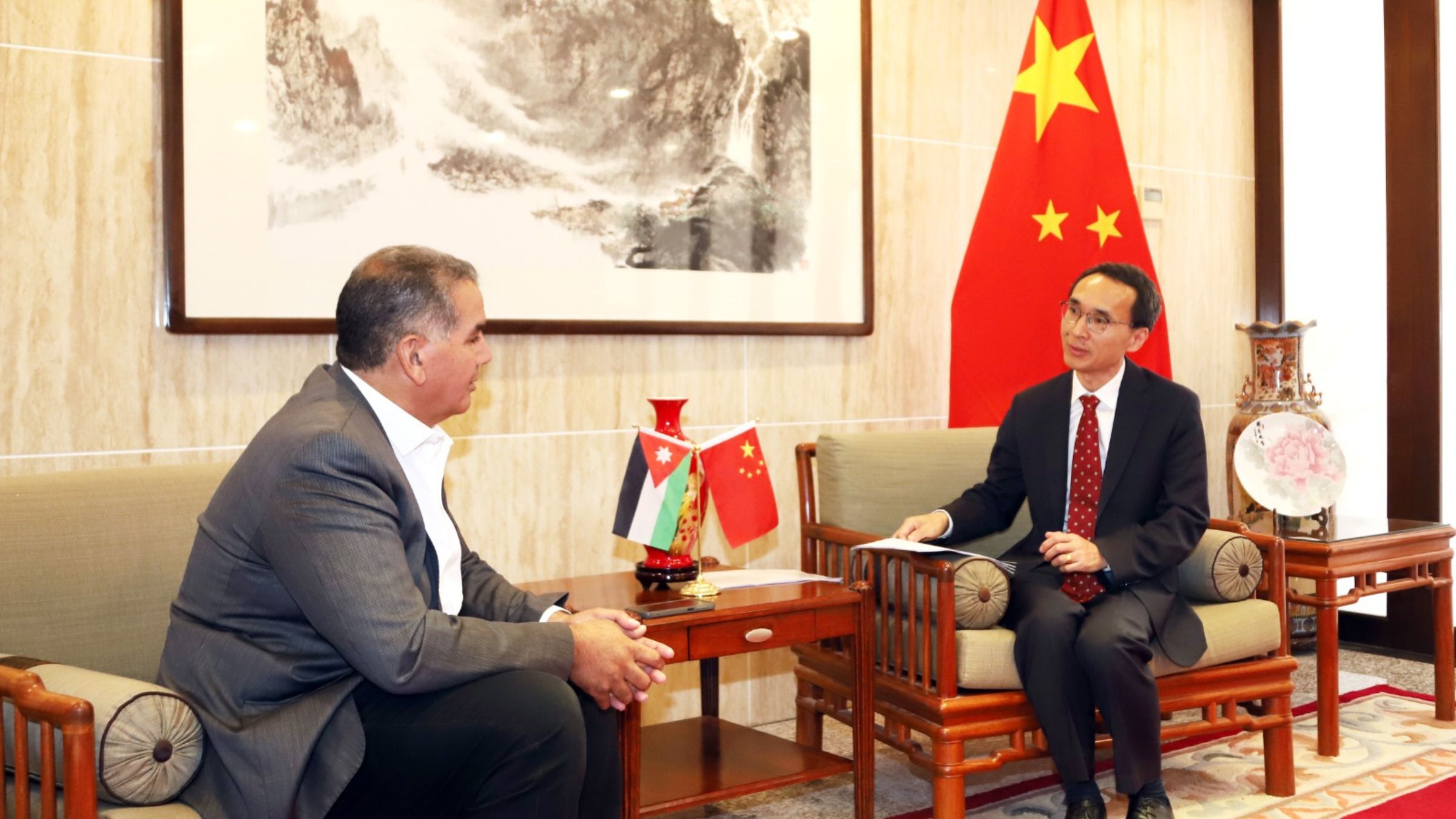 Chinese Envoy Reaffirms Support for Jordan’s Stability, Regional Role