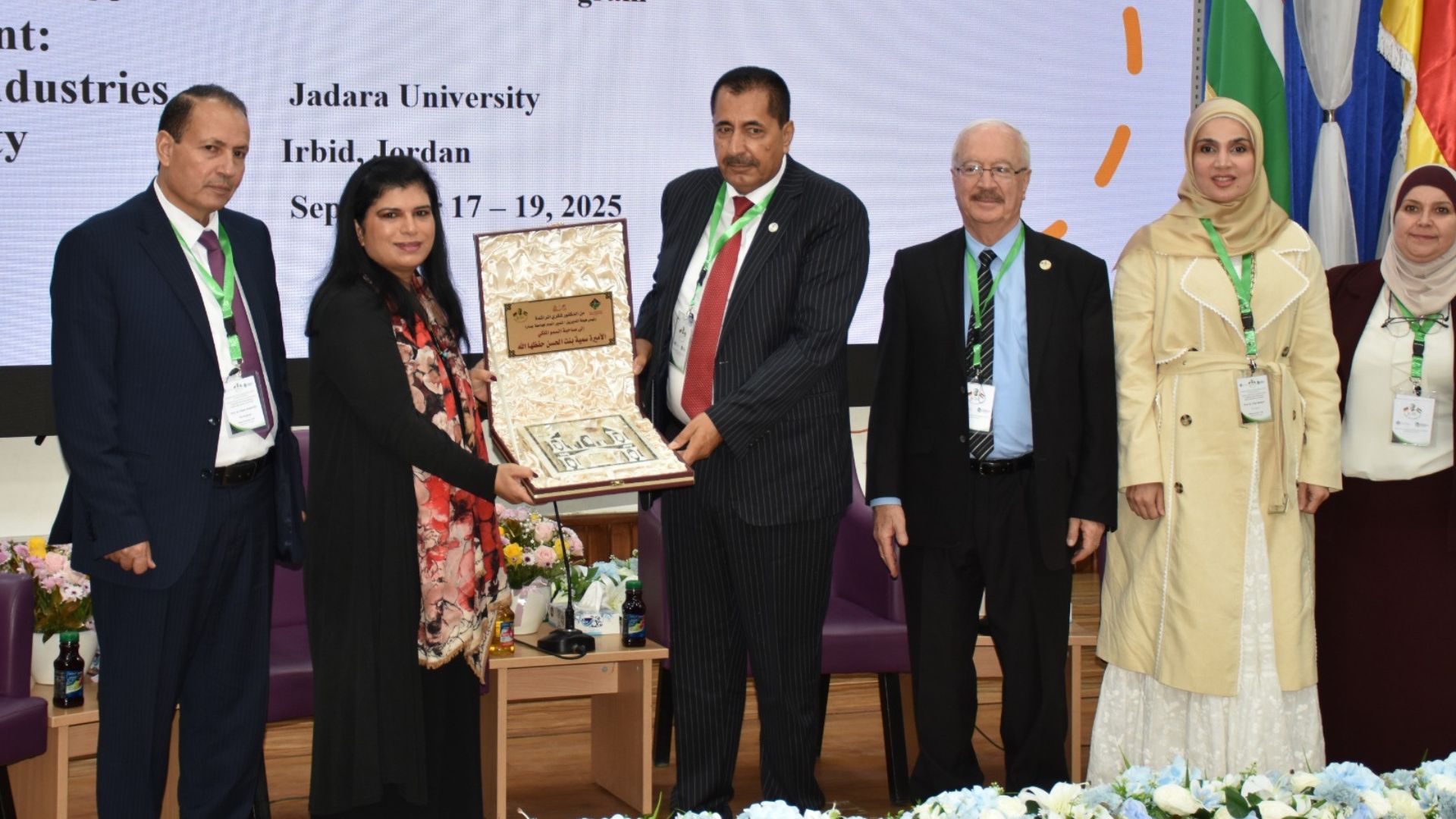 Princess Sumaya Opens International Humboldt-Kolleg Conference on Sustainable Science in Irbid