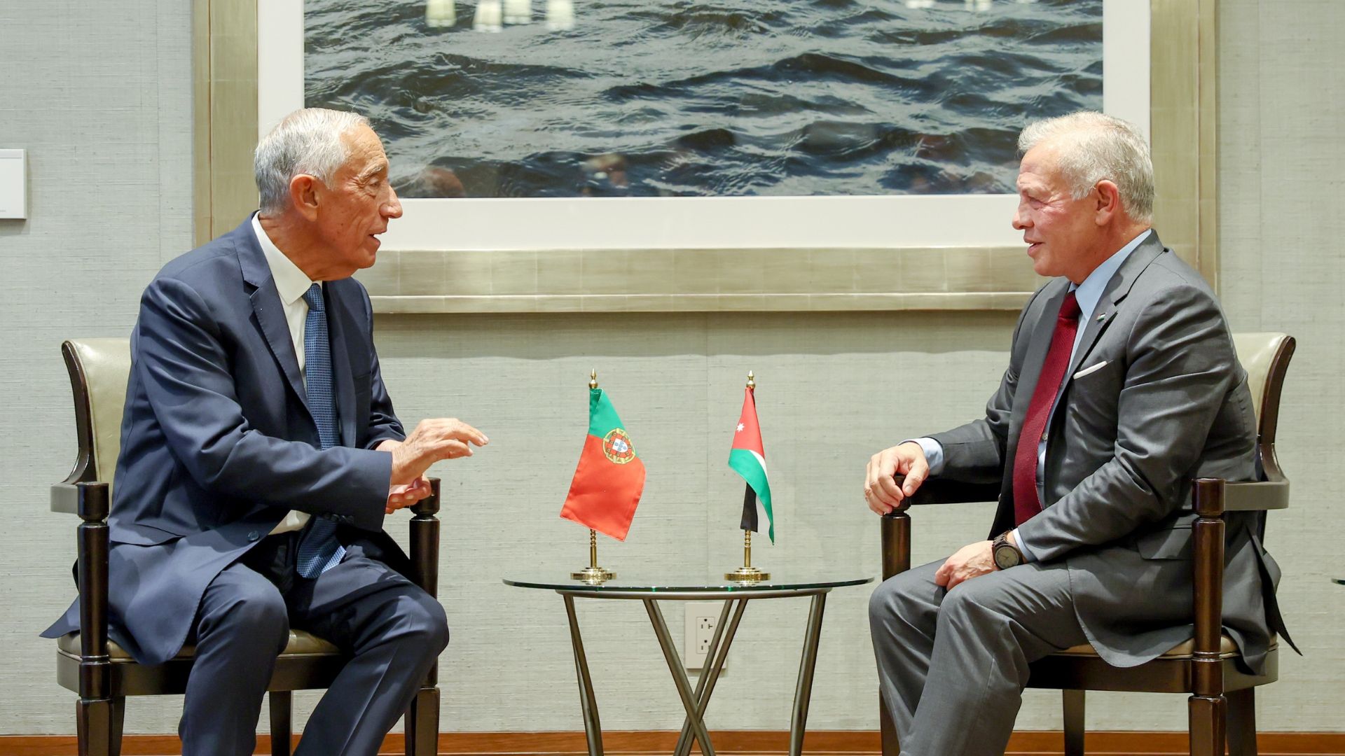 King meets with heads of state, international organisations in New York