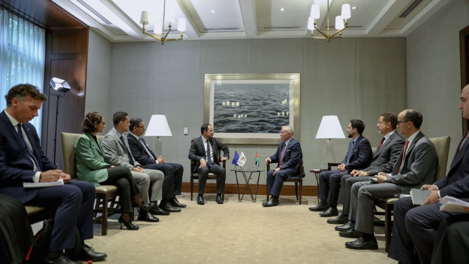 King calls for maximum efforts to halt Israeli operations in Gaza