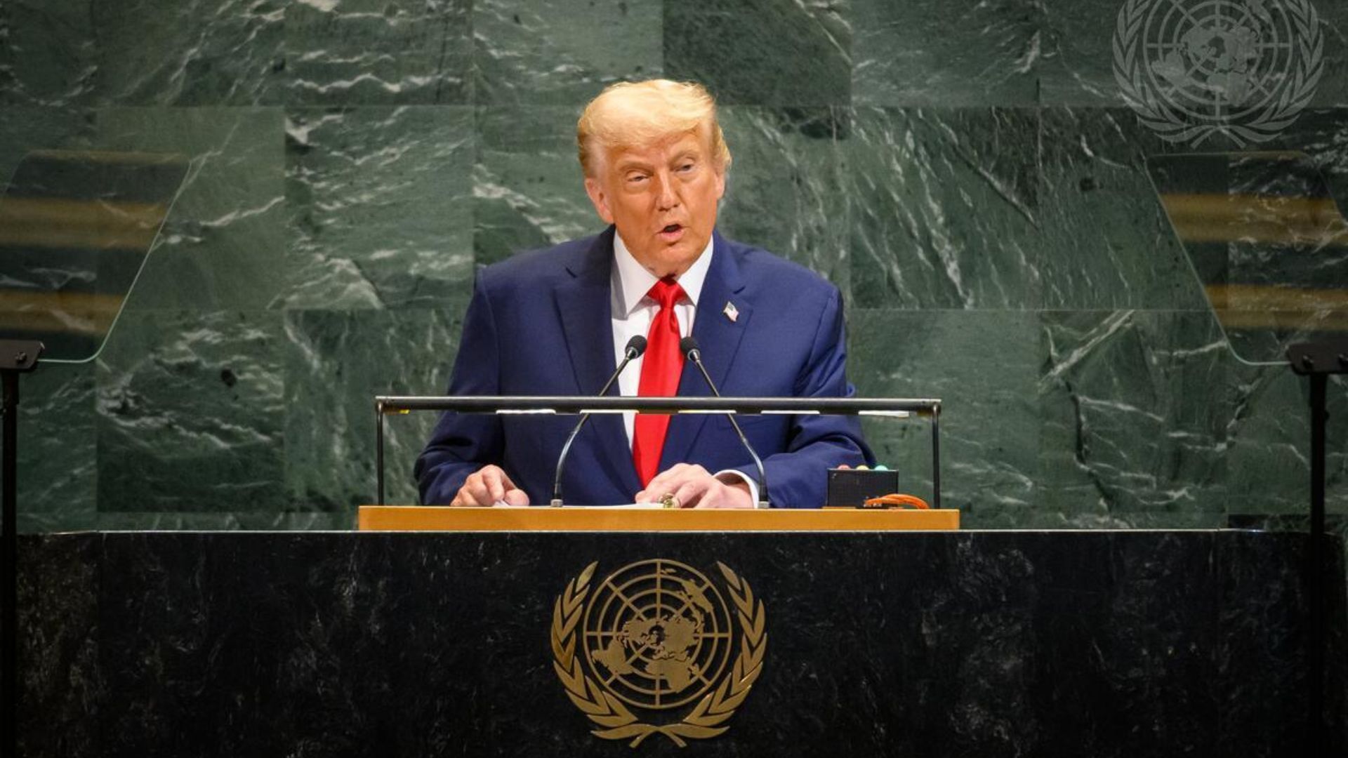 Trump calls for Gaza ceasefire, return of hostages in UN address