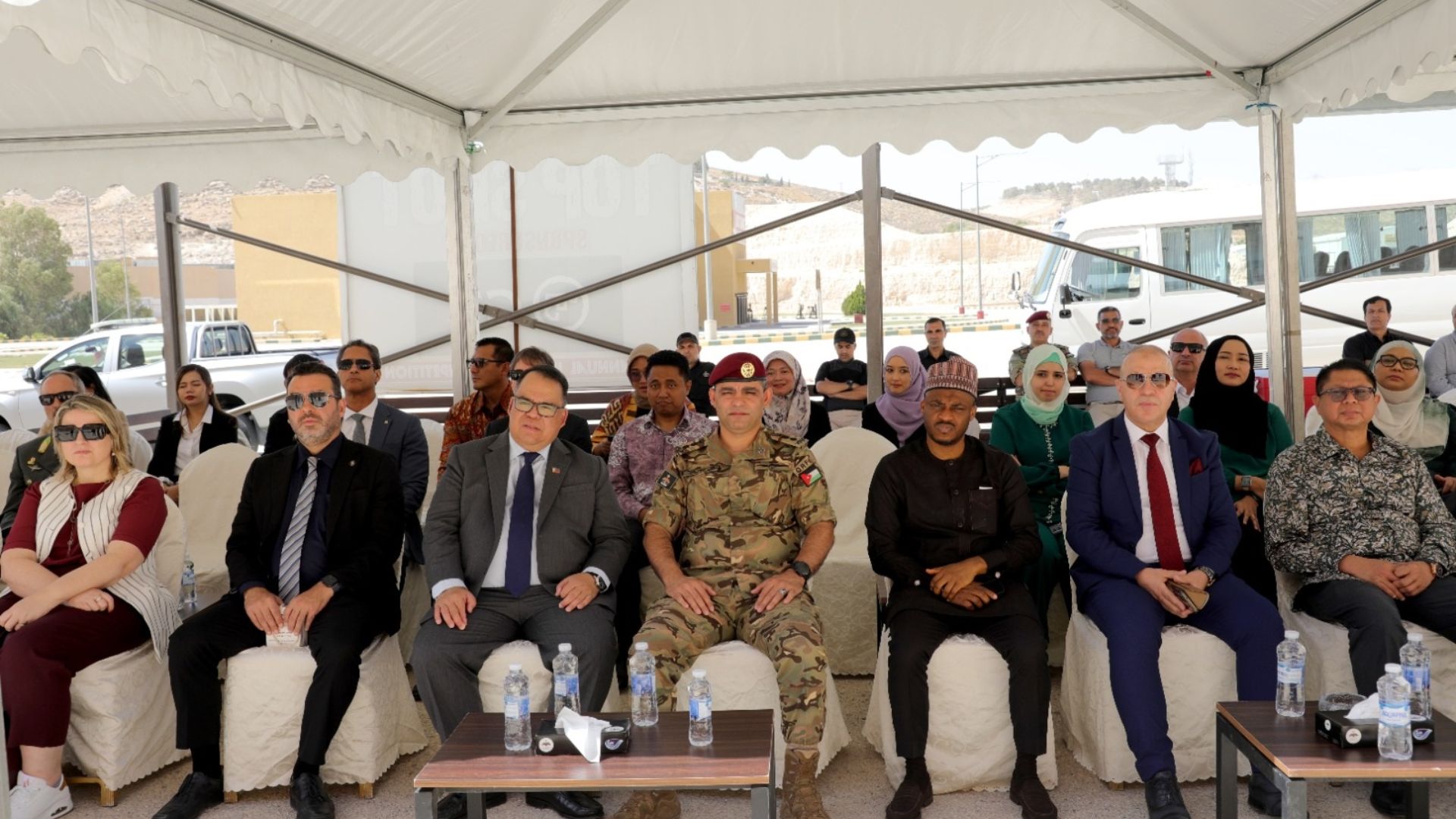 Ambassadors Visit King Abdullah II Special Operations Training Center