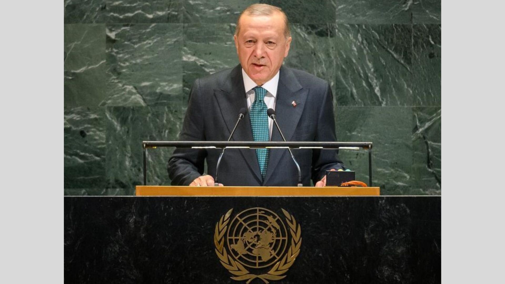 Erdogan urges global recognition of Palestine, condemns Gaza atrocities