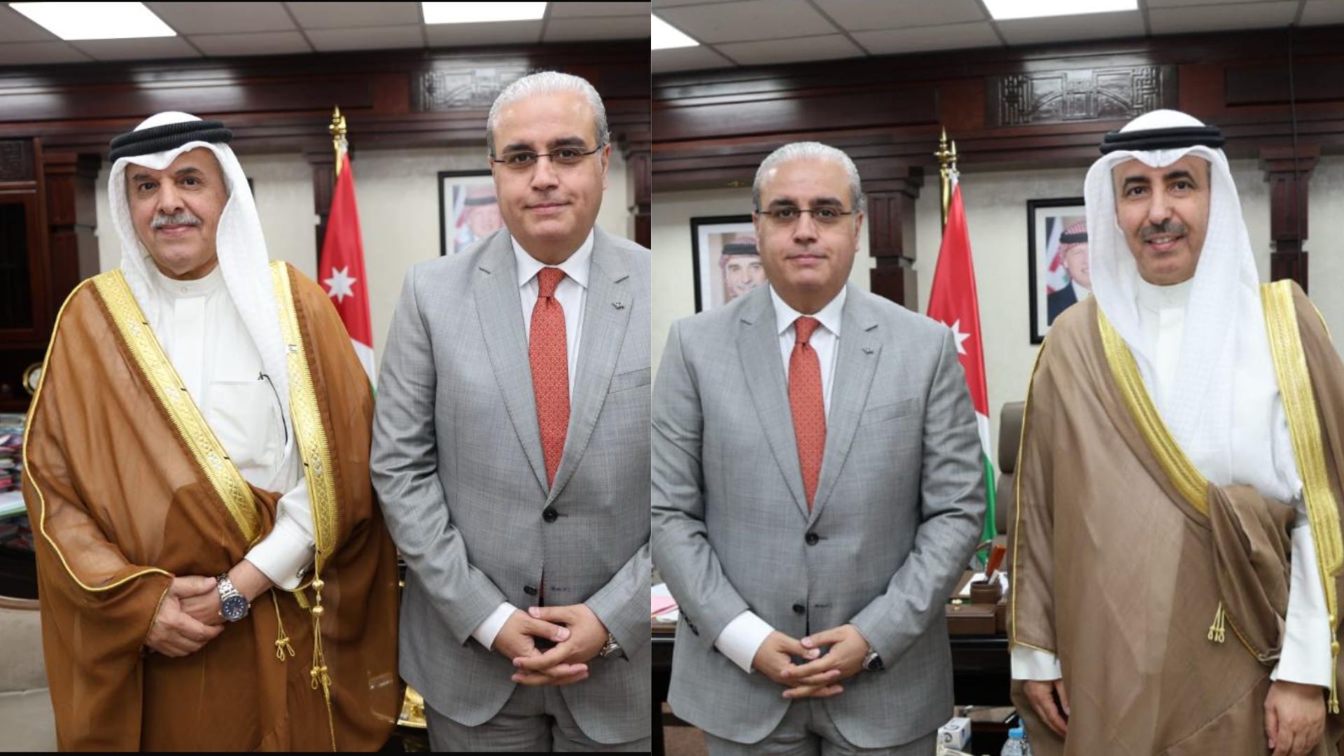 Health minister discusses cooperation with Kuwaiti, Bahraini ambassadors