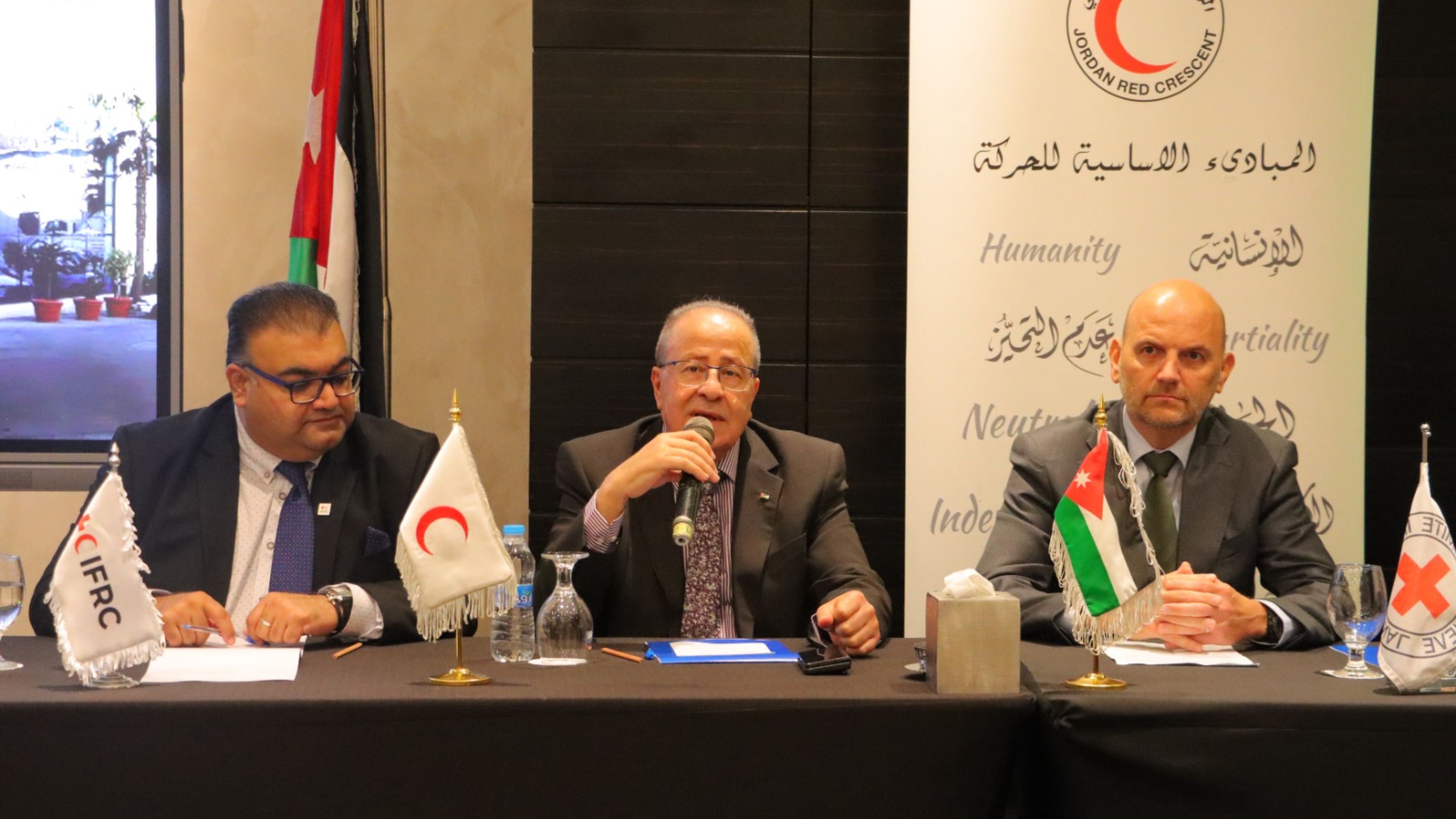 Jordan Red Crescent Holds Workshop on Humanitarian Role