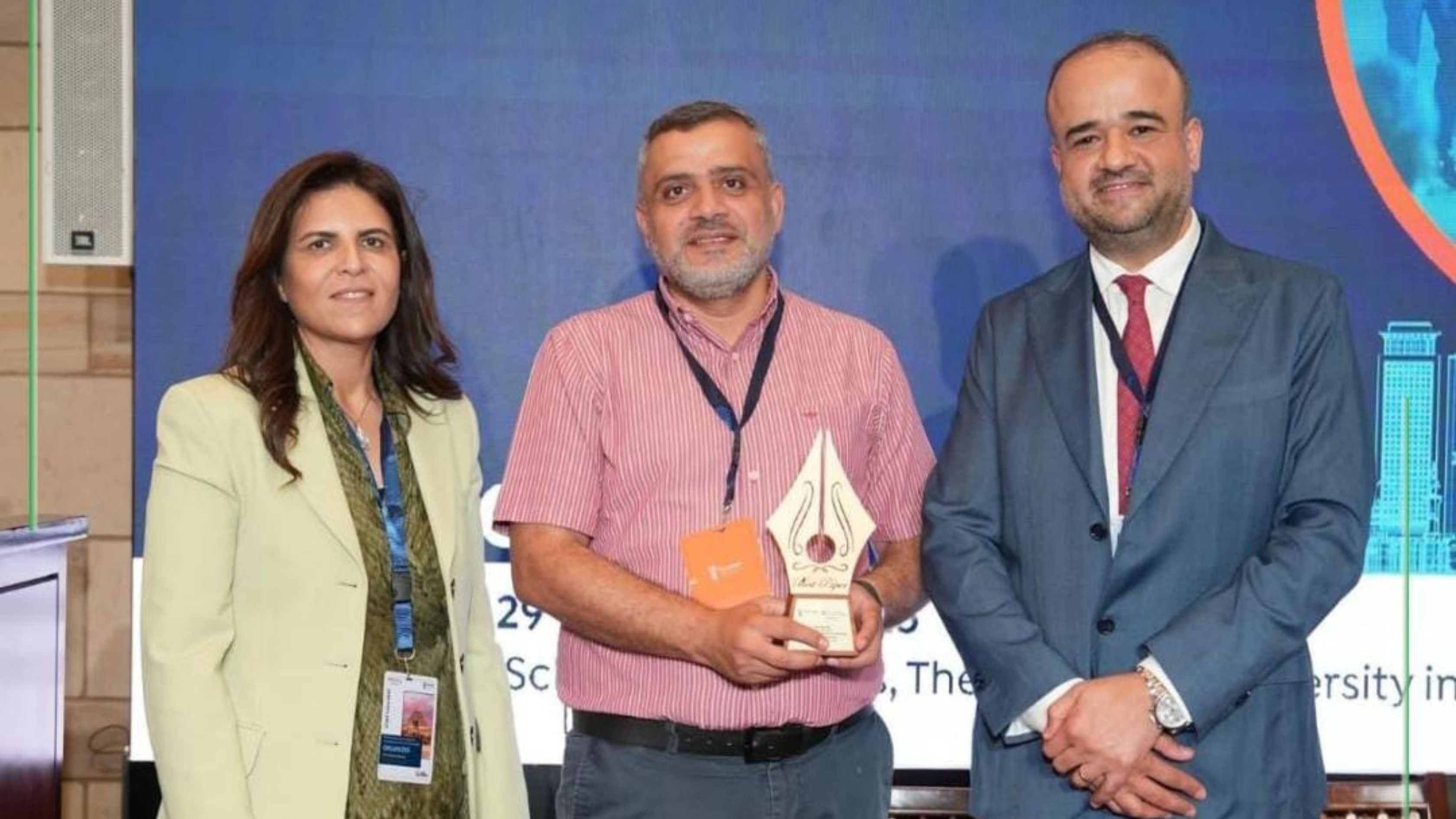 University of Jordan Shines at ICSBT Cairo 2025, Wins Best Research Award