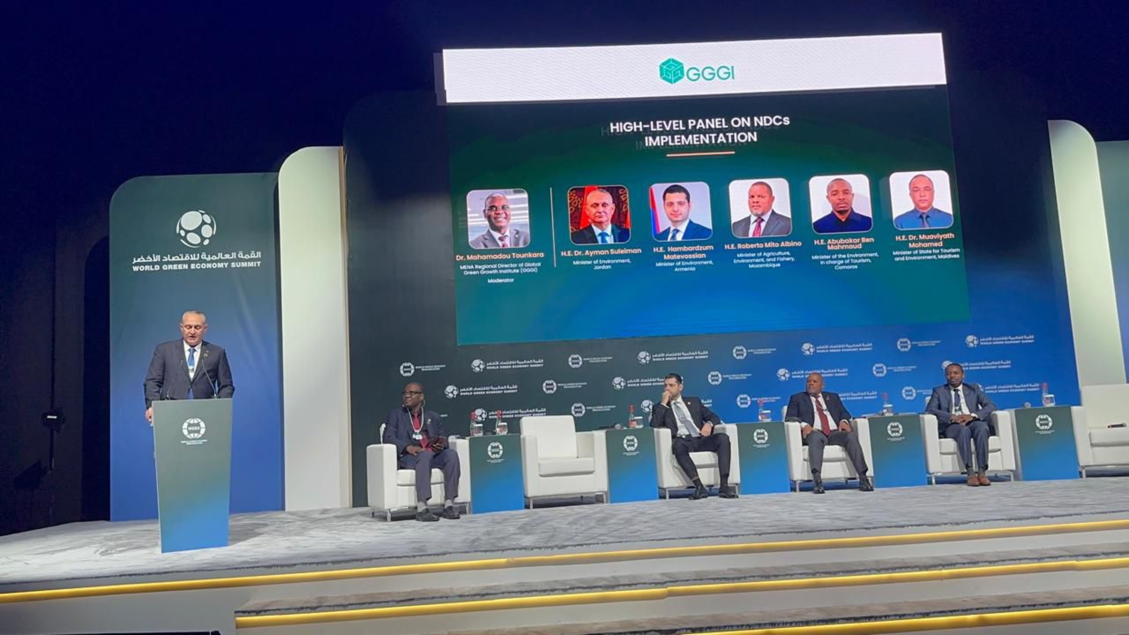 Environment Minister participates in World Green Economy Summit in Dubai