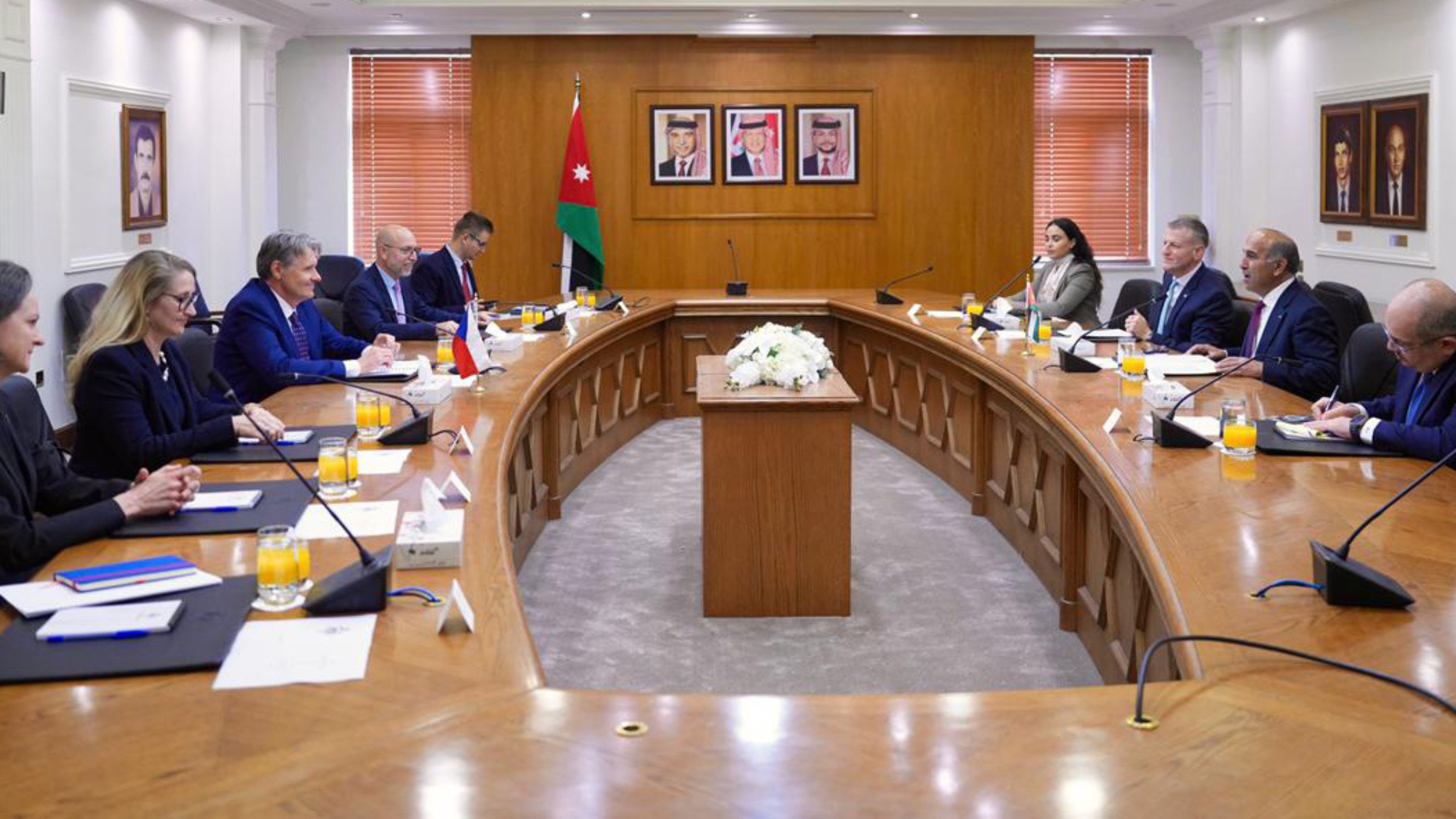 Jordan, Czech Republic Discuss Relations