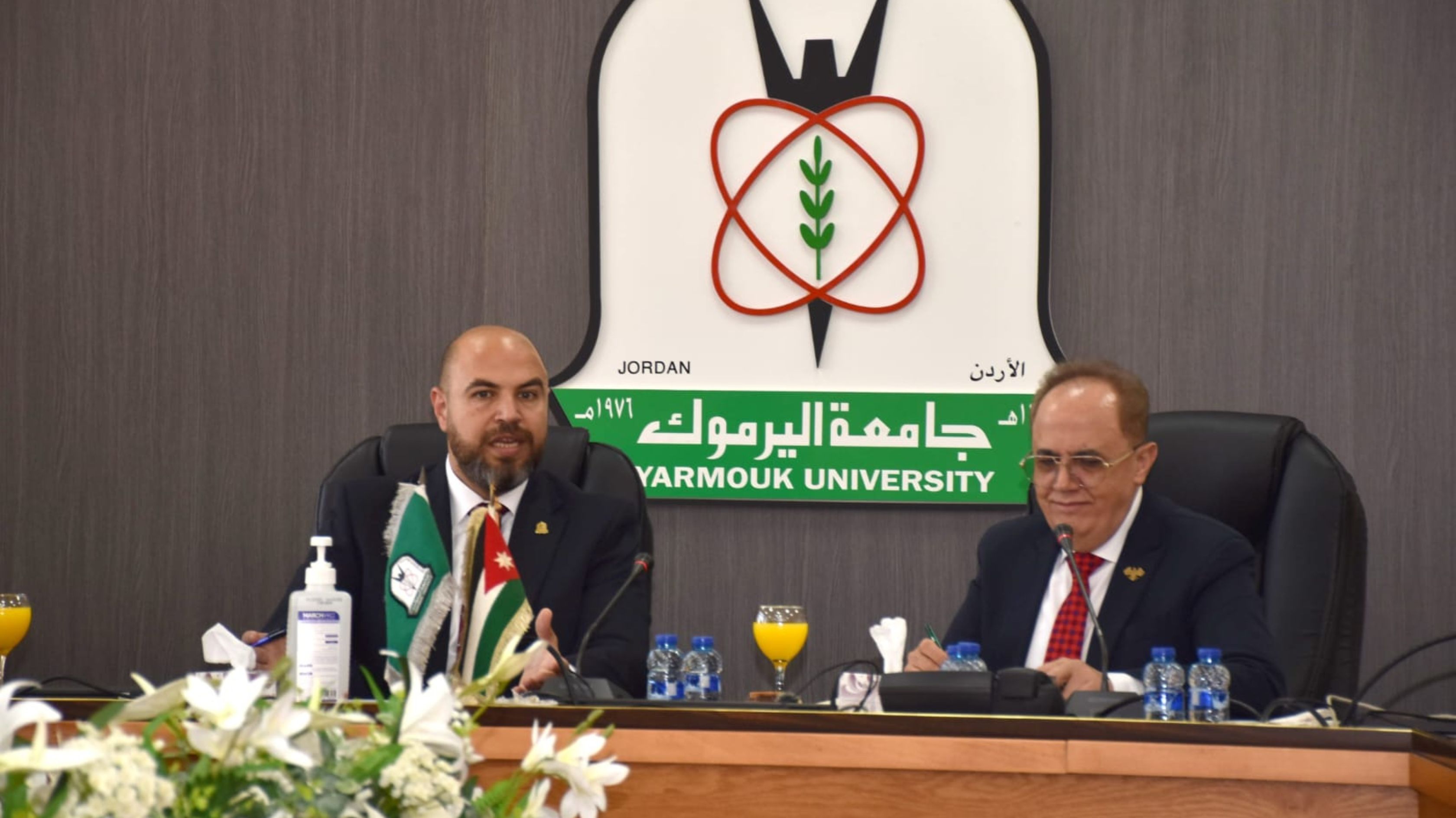 Yarmouk University, Syrian Higher Education Minister Explore Enhanced Academic Collaboration
