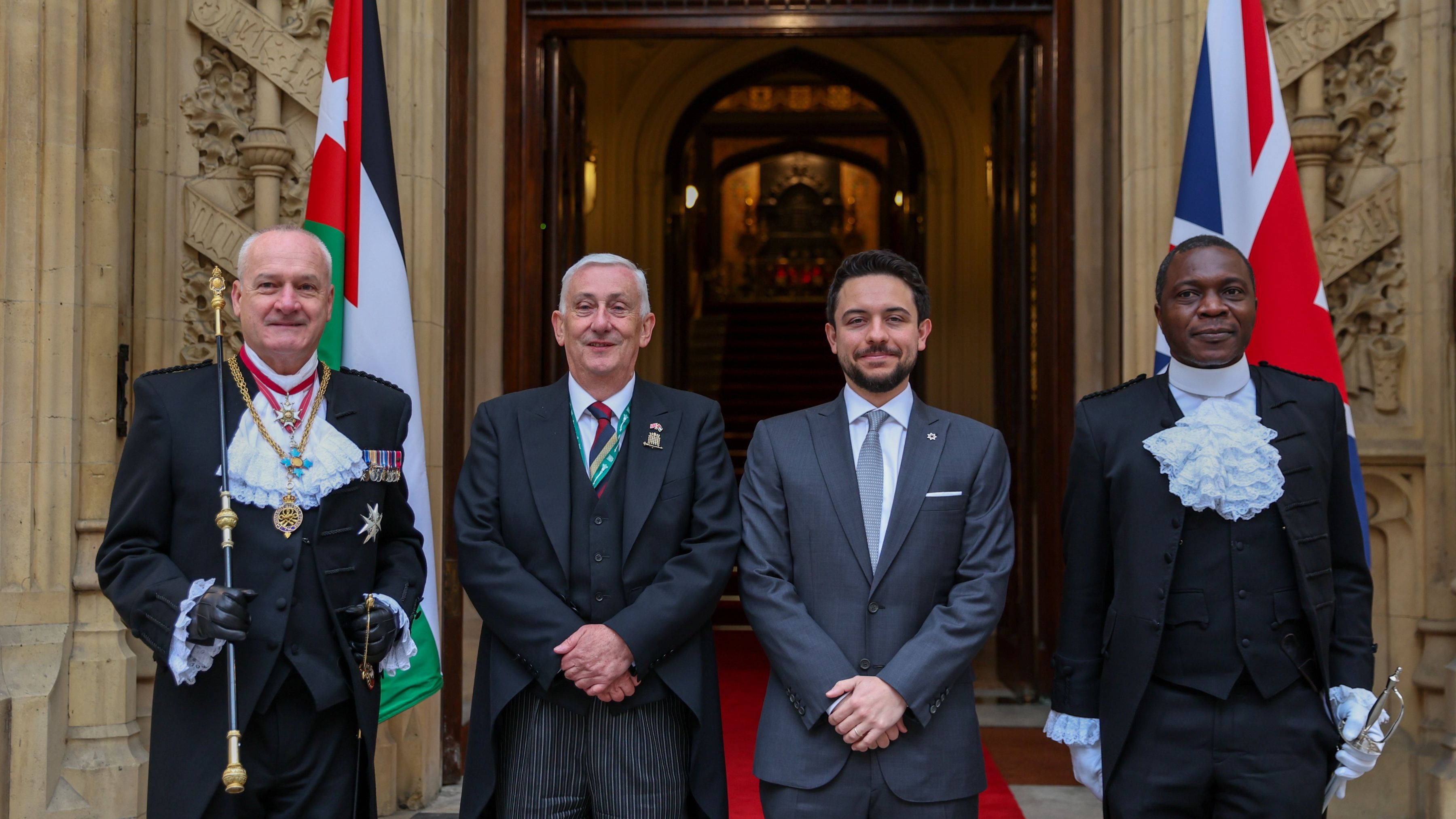 Crown Prince meets with UK House of Commons speaker, International Development Committee chair