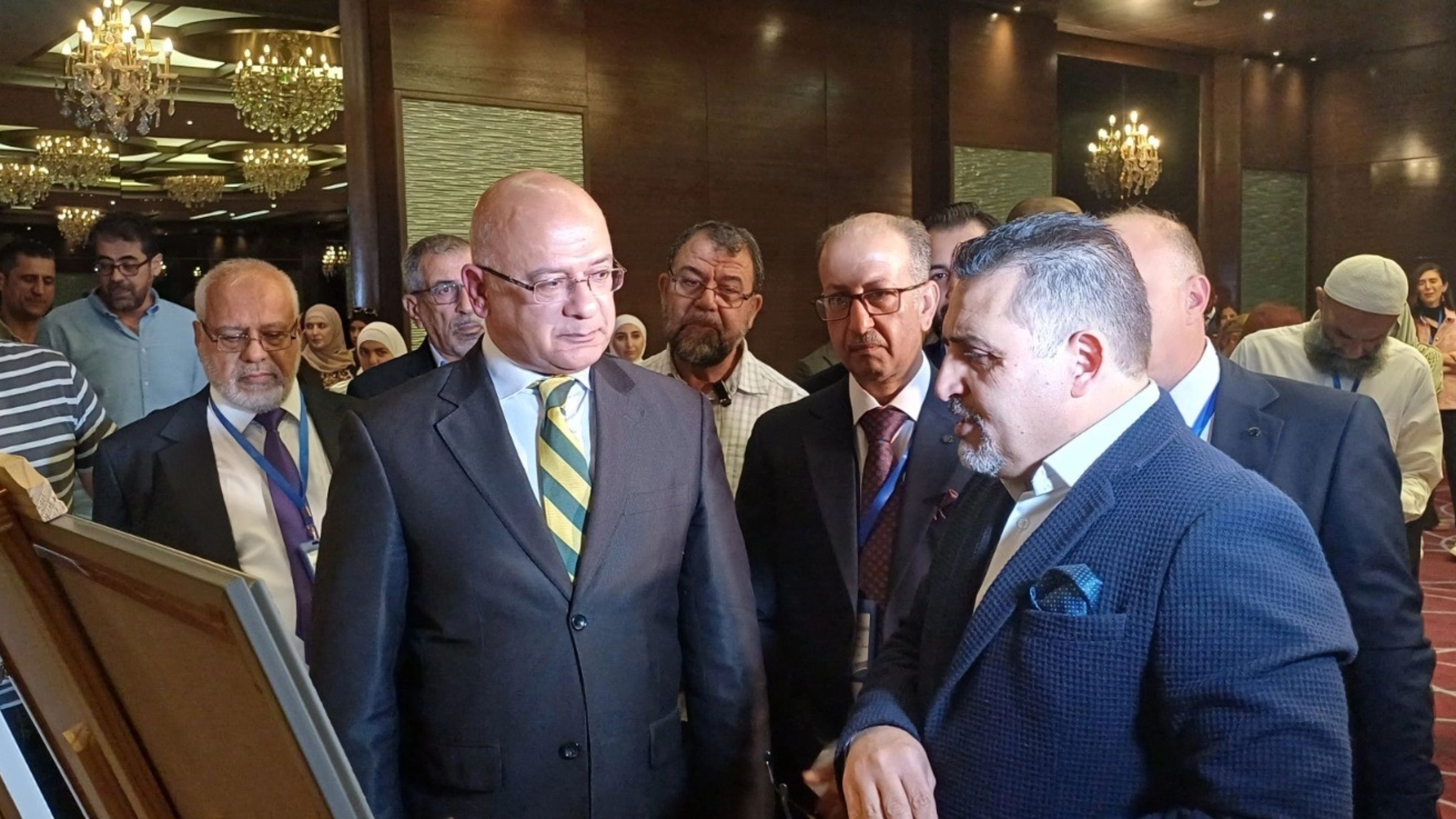  افتتاح معرض الملتقى الأردني للخط العربي والزخرفة الإسلامية 