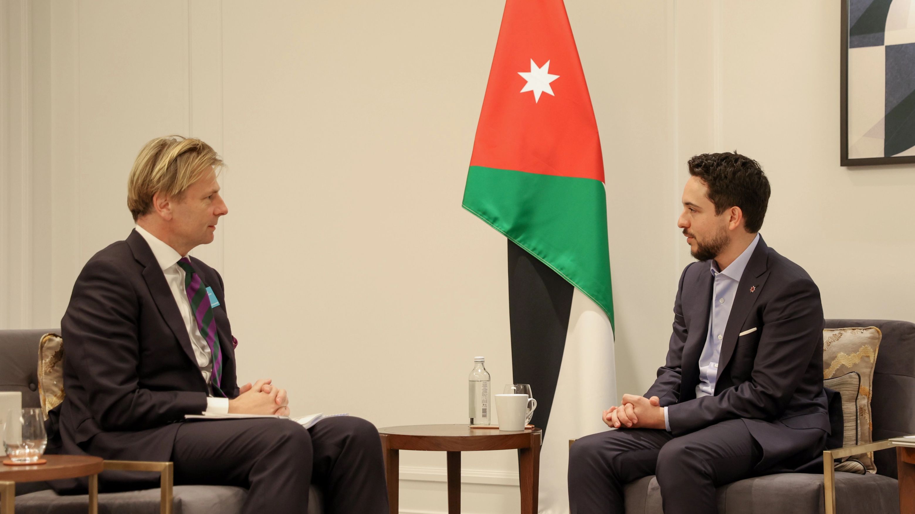  ولي العهد يلتقي قادة مؤسسات تكنولوجية بريطانية ويبحث فرص التعاون