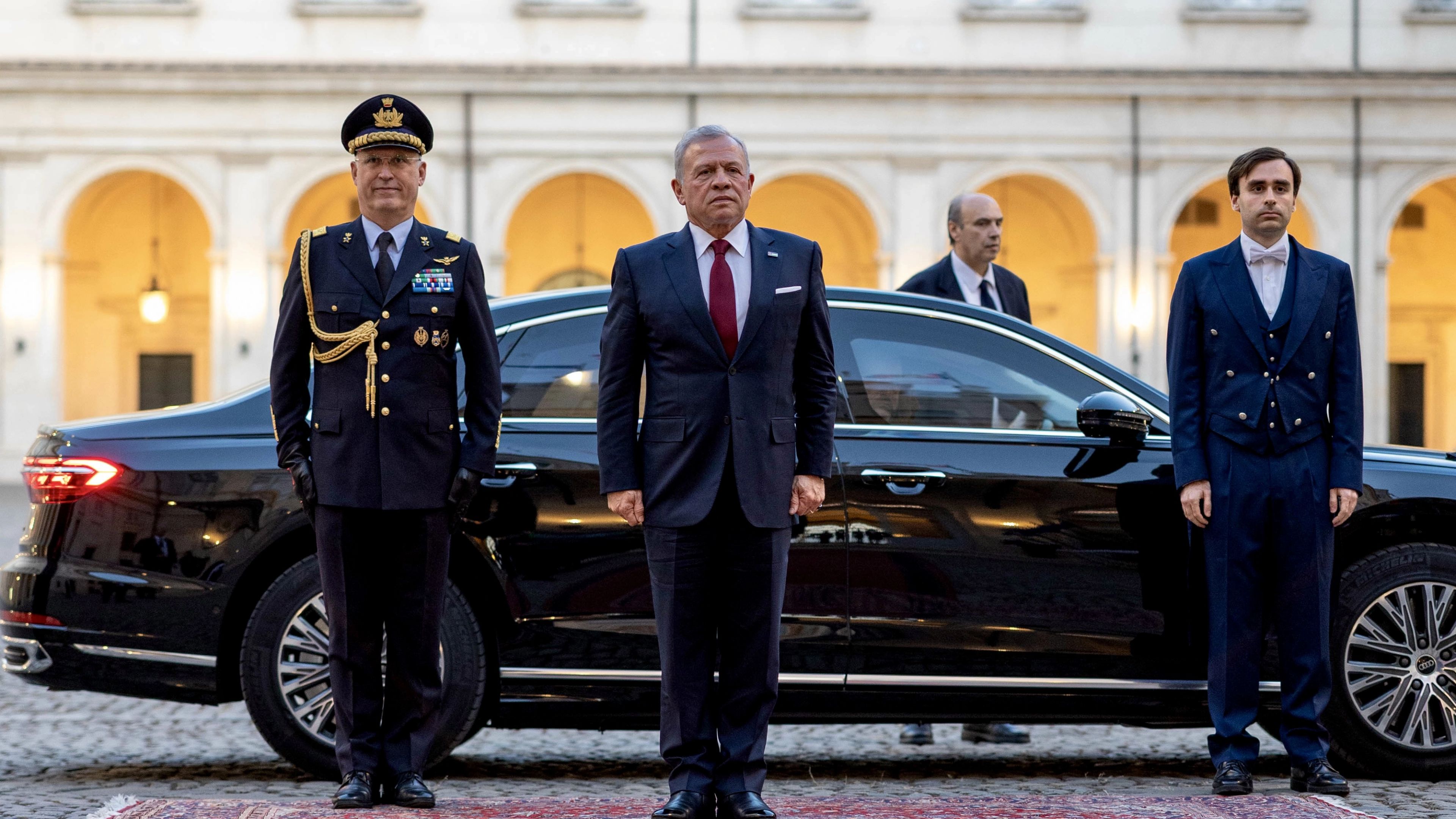 الملك والرئيس الإيطالي يعقدان لقاء في روما