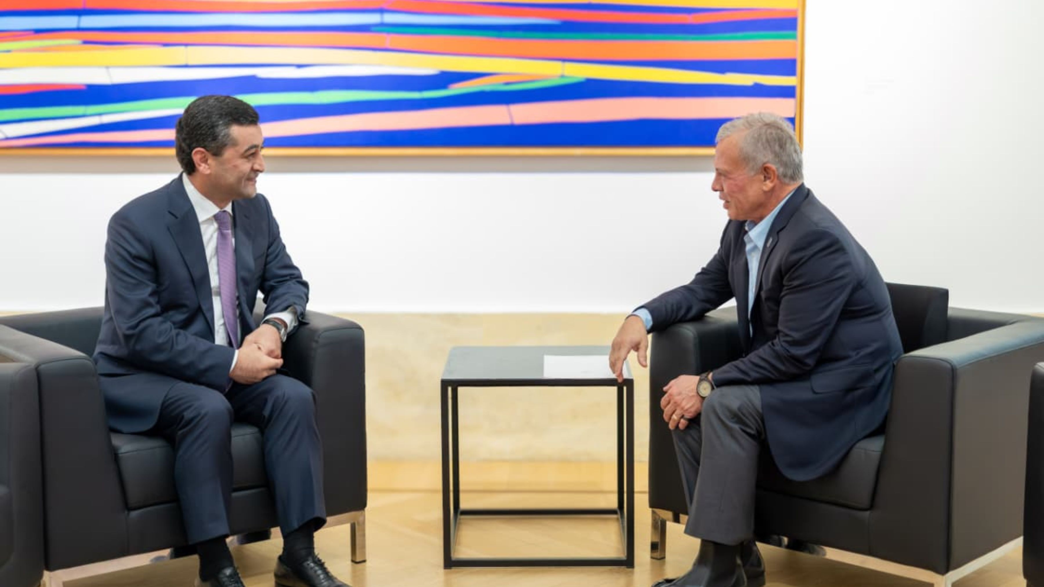 الملك ورئيسة وزراء إيطاليا يترأسان جولة جديدة من مبادرة "اجتماعات العقبة" في روما