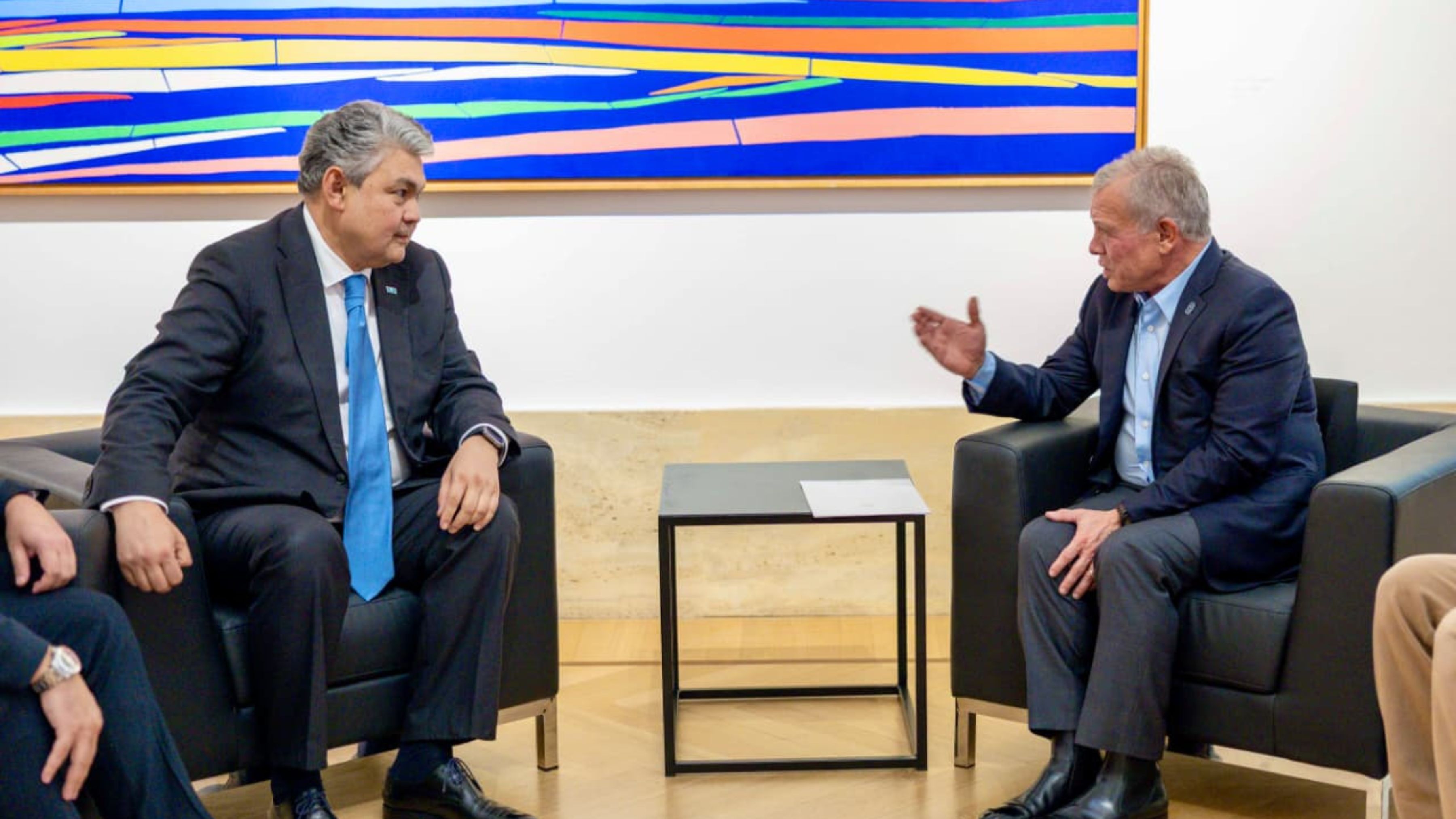 الملك ورئيسة وزراء إيطاليا يترأسان جولة جديدة من مبادرة "اجتماعات العقبة" في روما