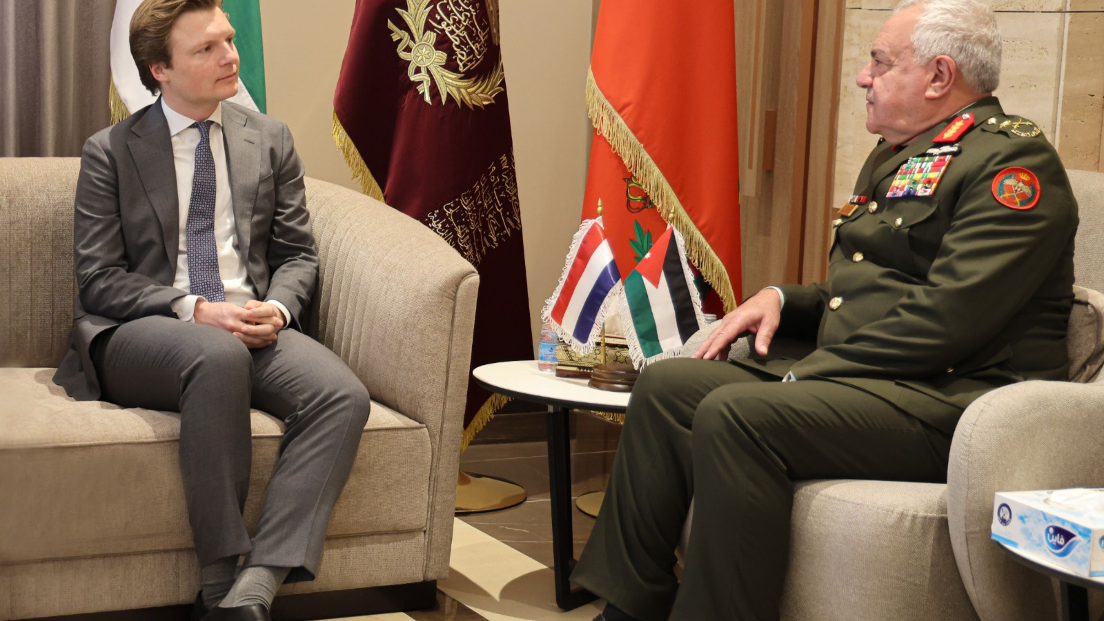 Jordan, Netherlands Discuss Expanding Defense Cooperation