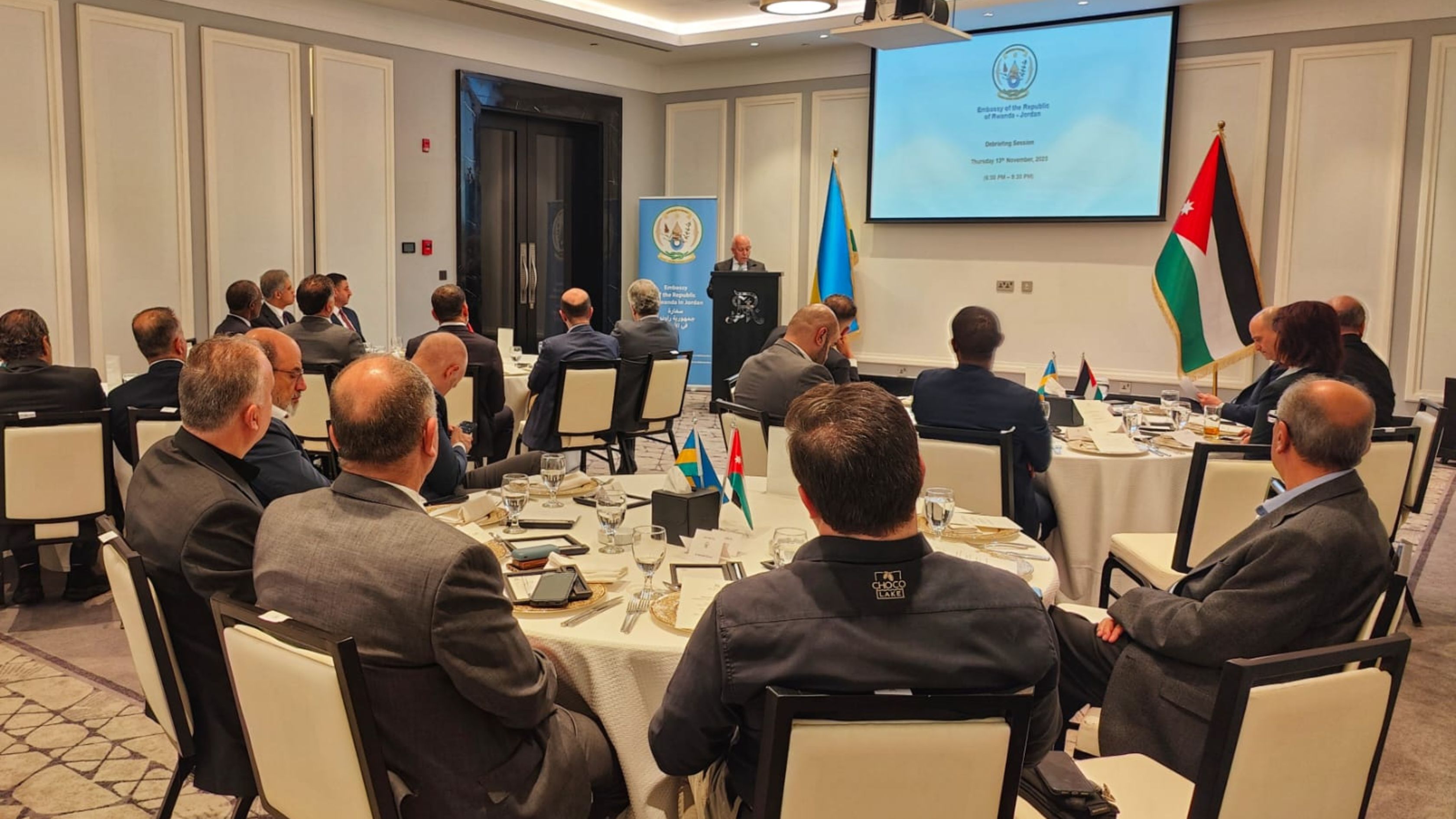 سفارة رواندا تعقد جلسة حول نتائج وتوصيات منتدى الأعمال الأردني - الرواندي