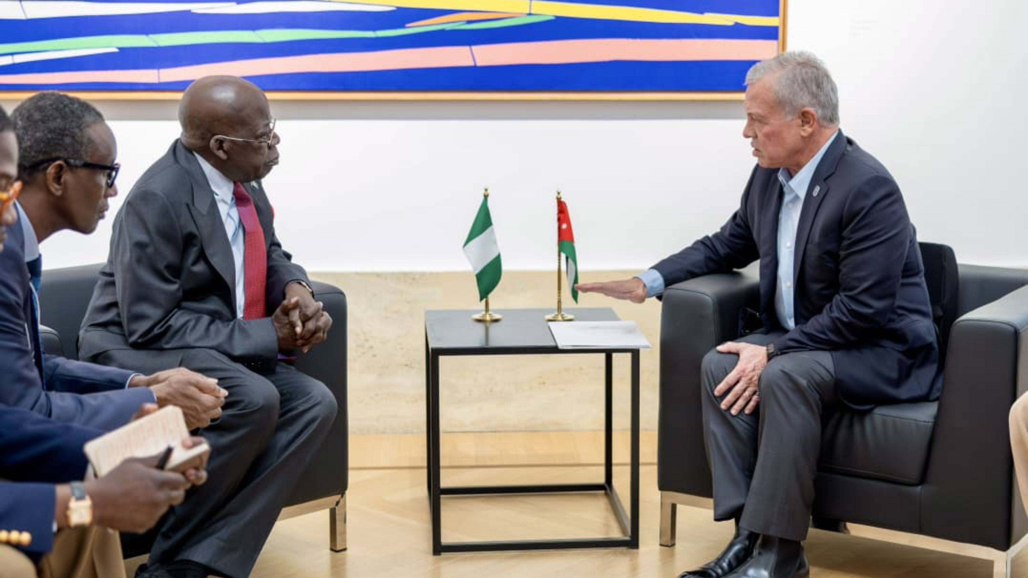 الملك ورئيسة وزراء إيطاليا يترأسان جولة جديدة من مبادرة "اجتماعات العقبة" في روما