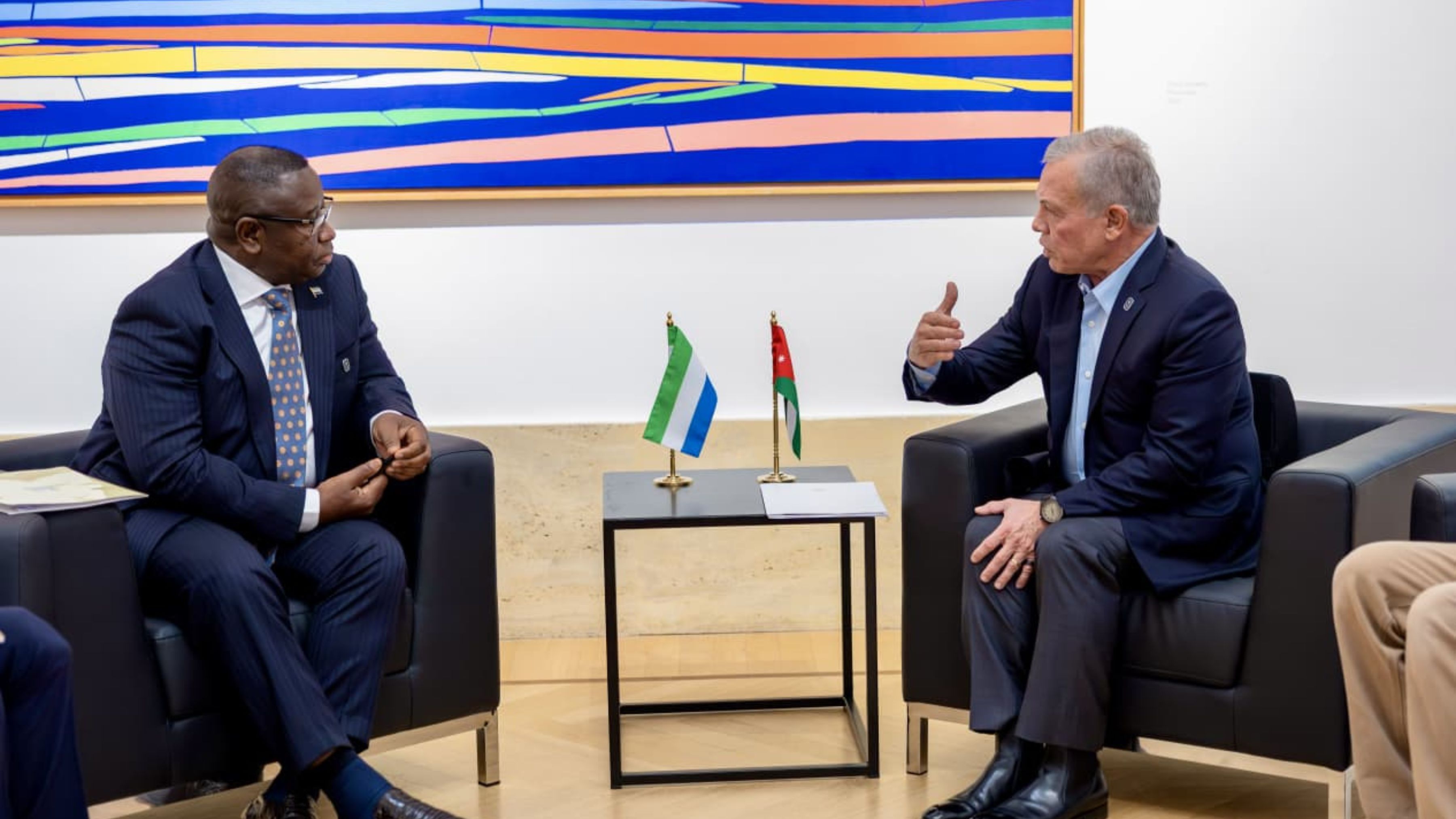 الملك ورئيسة وزراء إيطاليا يترأسان جولة جديدة من مبادرة "اجتماعات العقبة" في روما