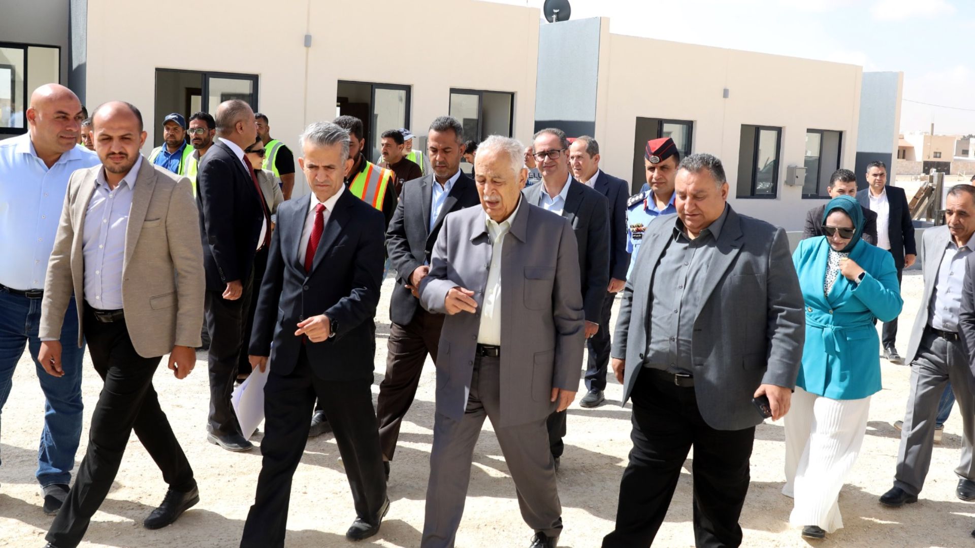 Issawi Checks on Royal Initiatives Projects in Mafraq Governorate