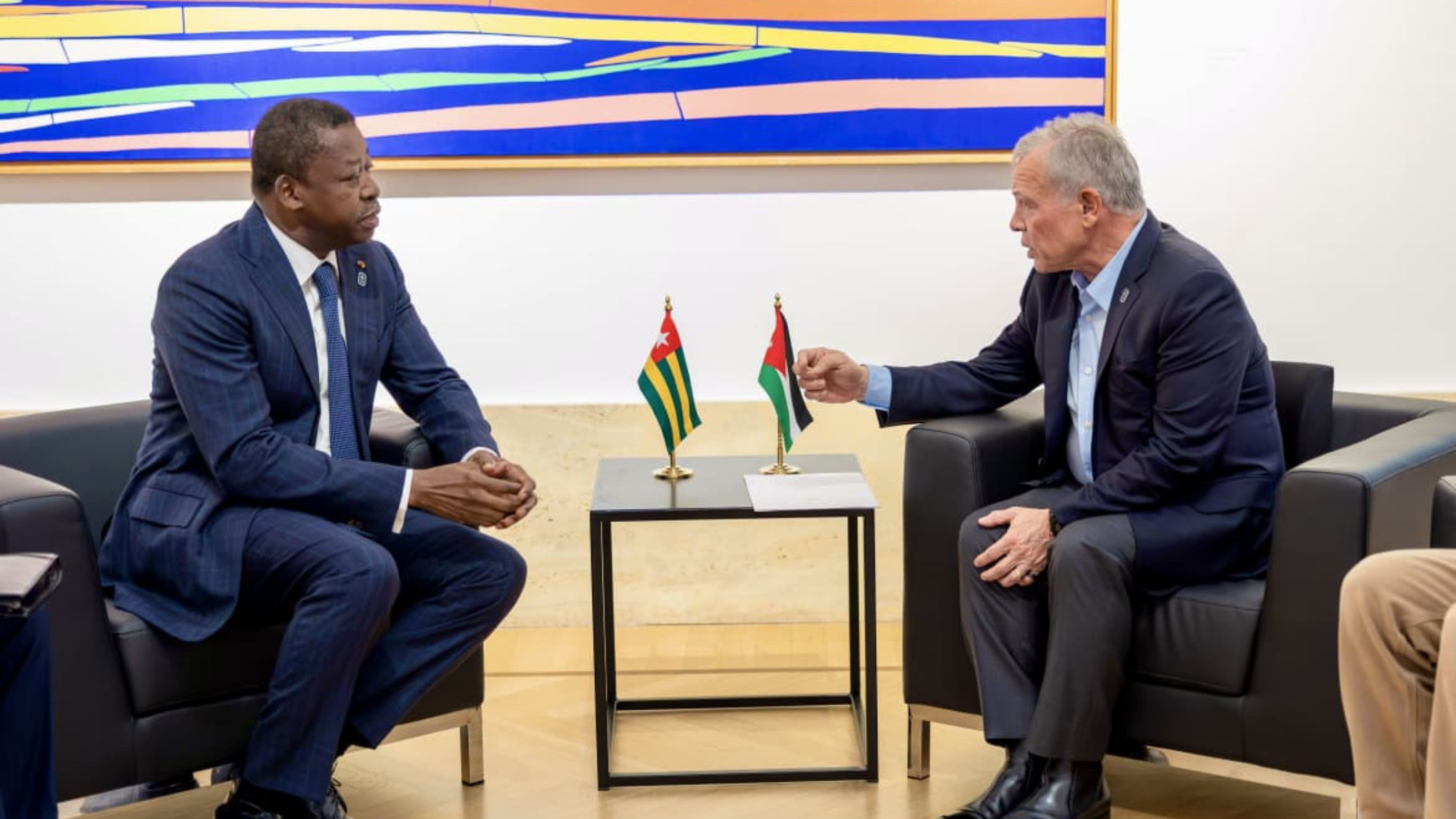 الملك ورئيسة وزراء إيطاليا يترأسان جولة جديدة من مبادرة "اجتماعات العقبة" في روما