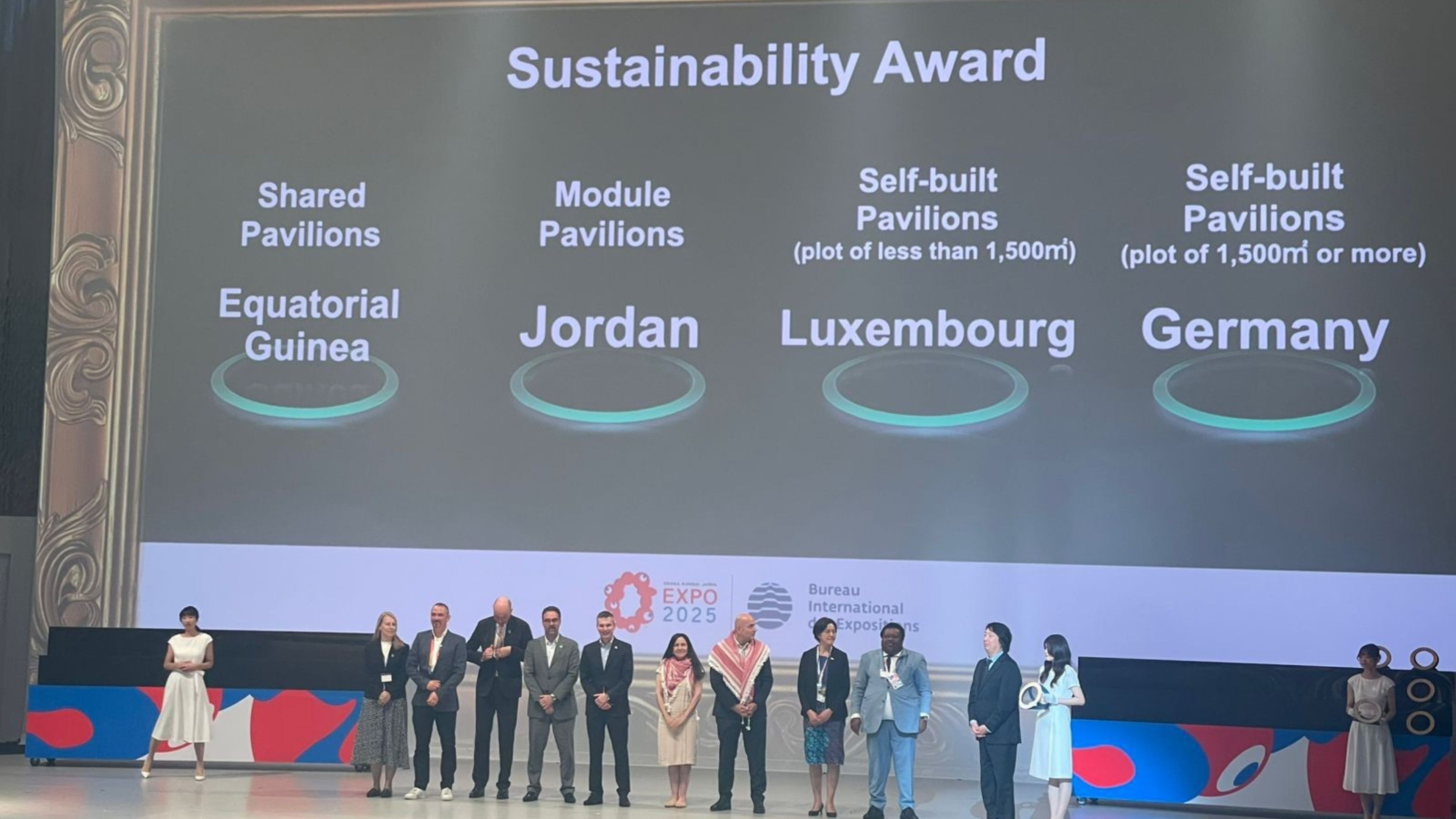 Jordan Wins Two Gold Awards at Expo 2025 Osaka