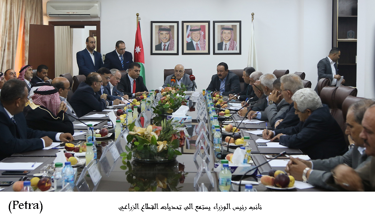 نائب رئيس الوزراء يستمع الى تحديات القطاع الزراعي &lt;br&gt;