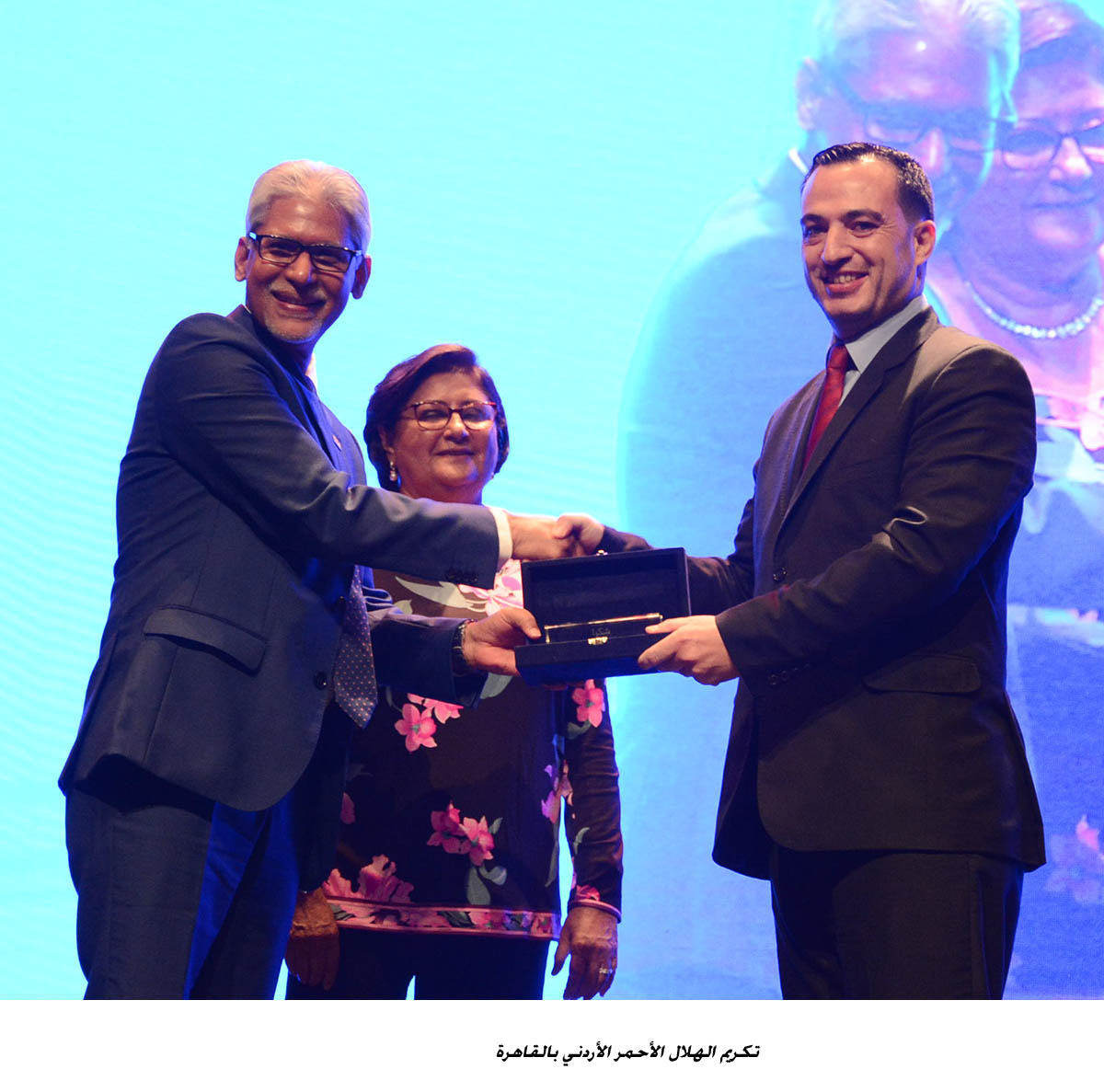 تكريم الهلال الأحمر الأردني بالقاهرة&lt;br&gt;