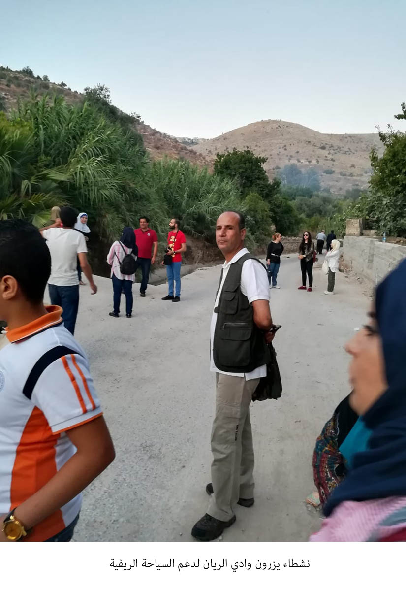نشطاء يزرون وادي الريان لدعم السياحة الريفية &lt;br&gt;