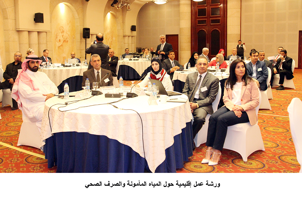 ورشة عمل إقليمية حول المياه المأمونة والصرف الصحي &lt;br&gt;