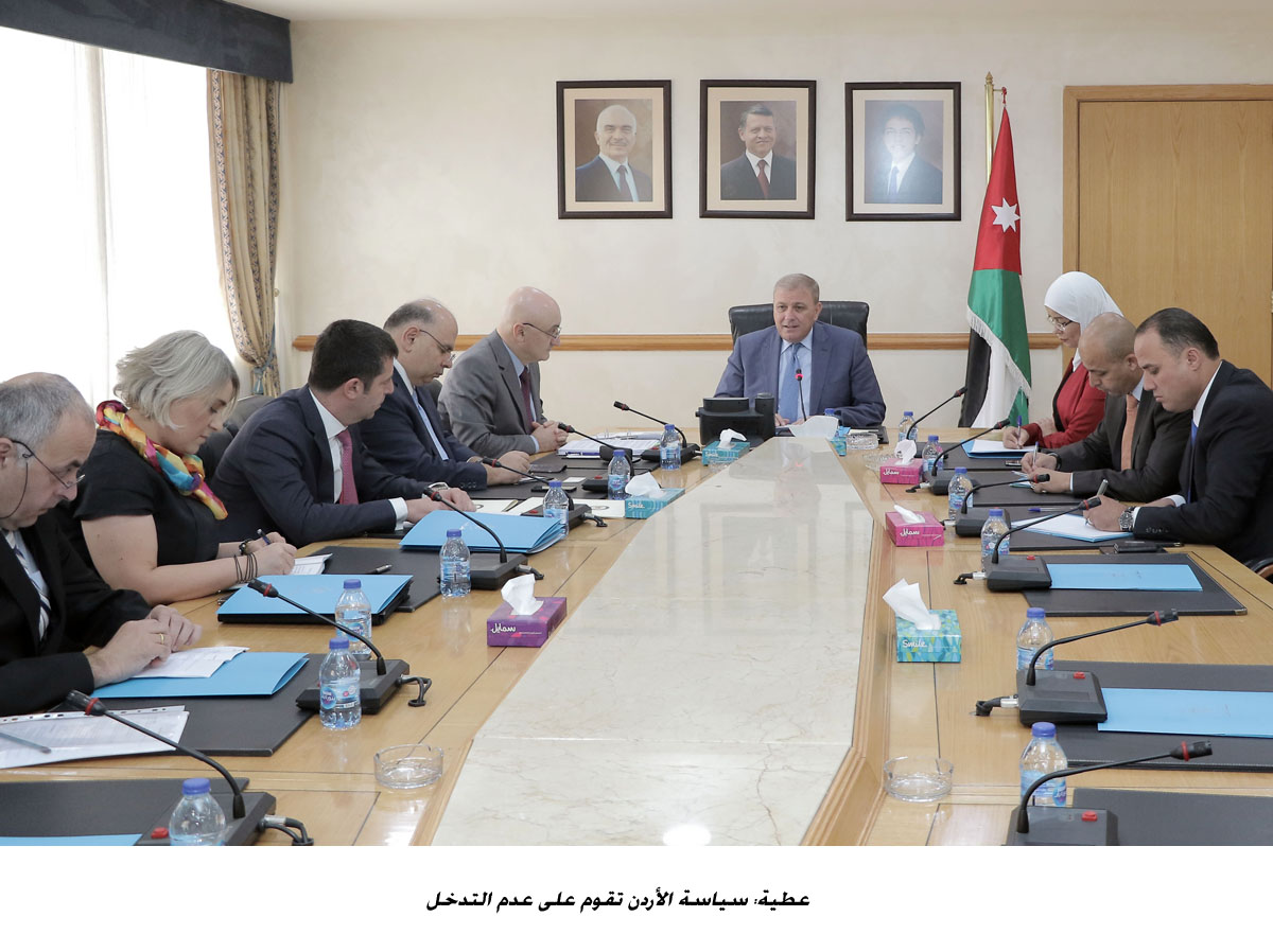 عطية: سياسة الأردن تقوم على عدم التدخل&lt;br&gt;