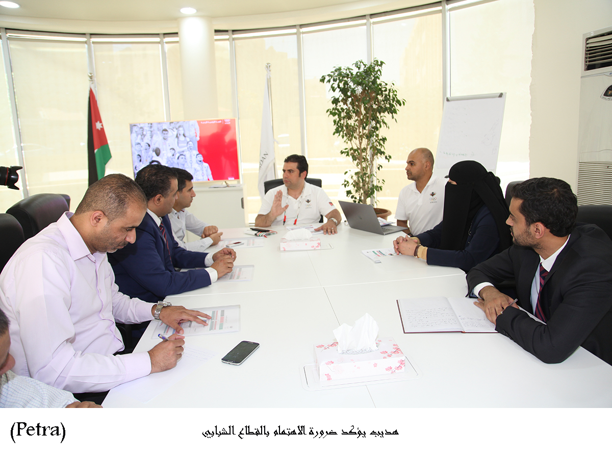 هديب يؤكد ضرورة الاهتمام بالقطاع الشبابي&lt;br&gt;