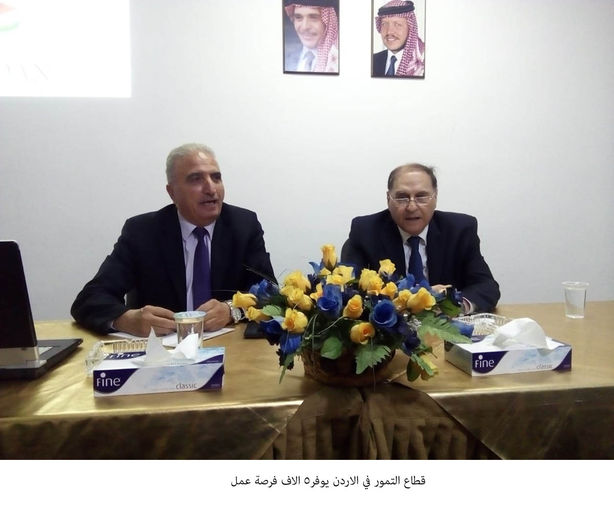 قطاع التمور في الاردن يوفر5 الاف فرصة عمل&lt;br&gt;