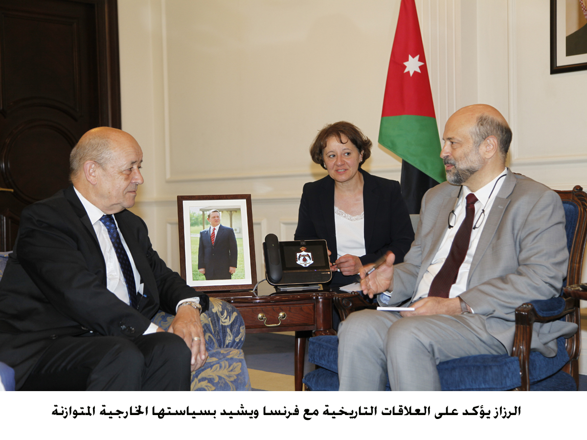 الرزاز يؤكد على العلاقات التاريخية مع فرنسا ويشيد بسياستها الخارجية المتوازنة &lt;br&gt;