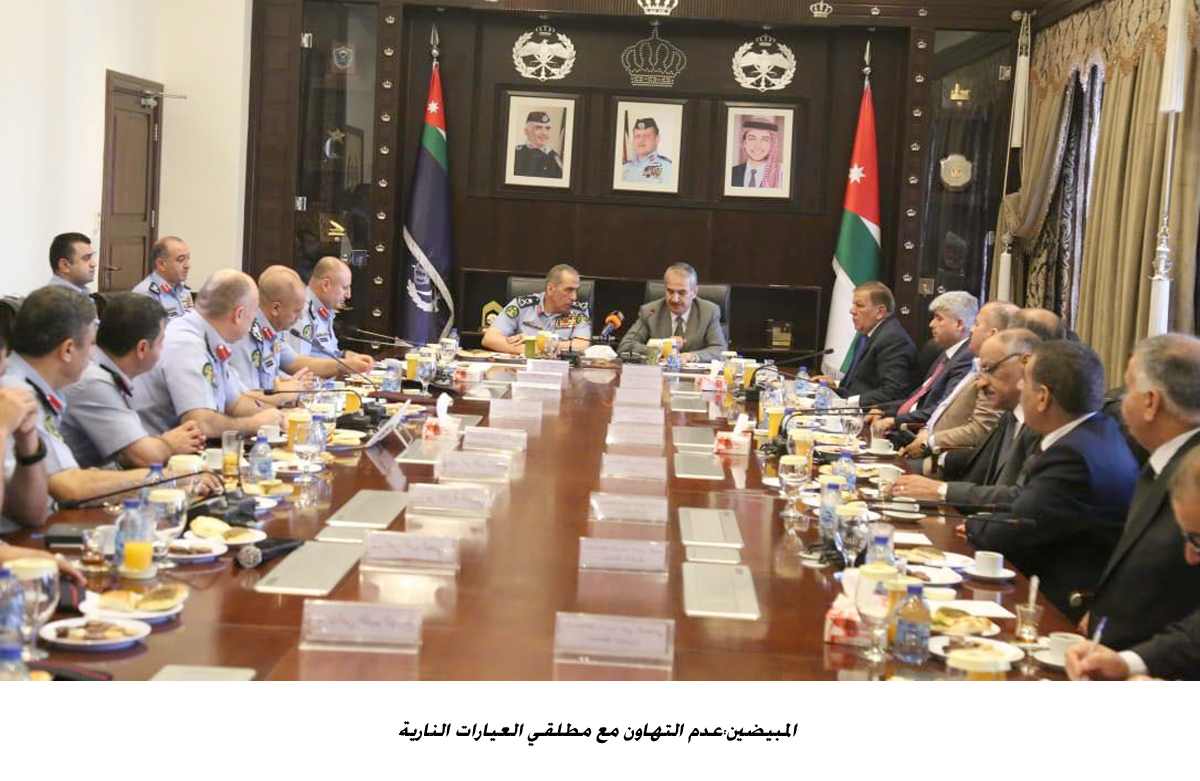 المبيضين:عدم التهاون مع مطلقي العيارات النارية &lt;br&gt;