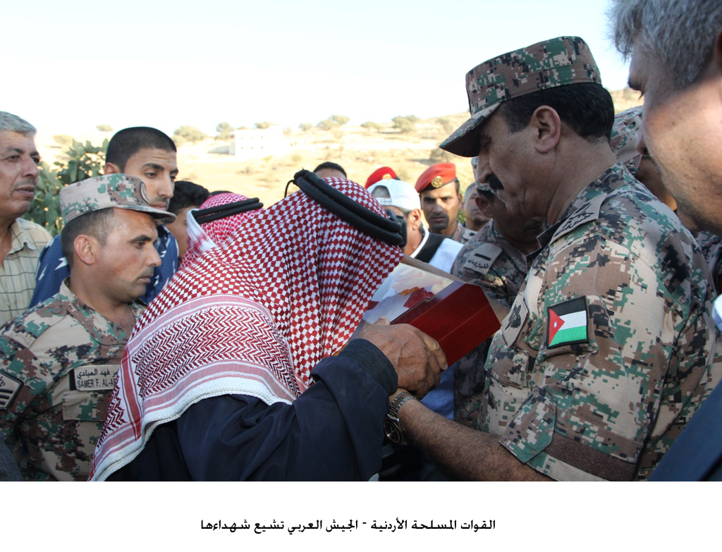 القوات المسلحة الأردنية – الجيش العربي تشيع شهداءها&lt;br&gt;