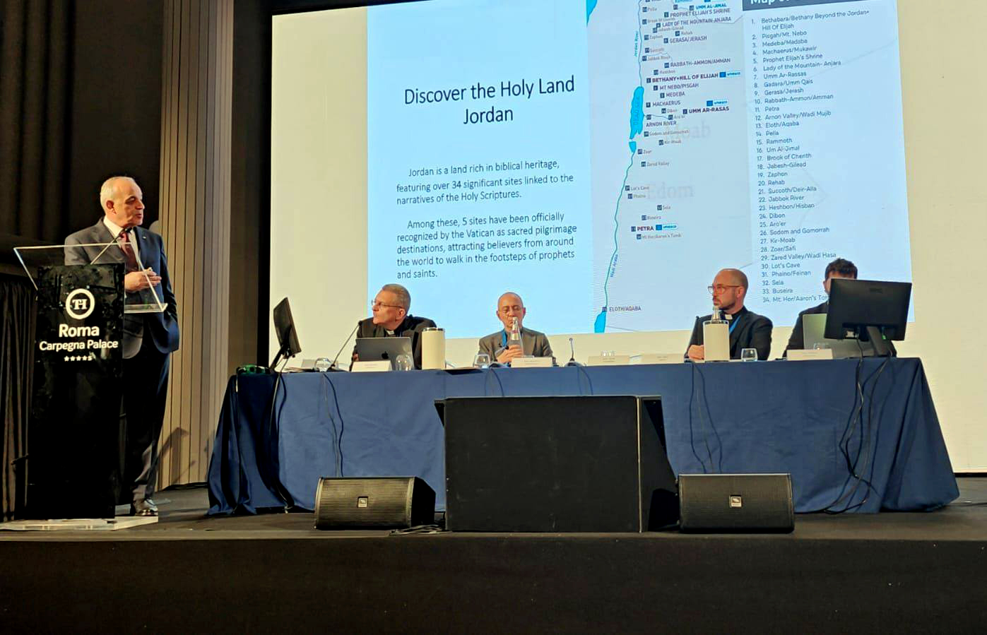  الأردن يشارك بمؤتمر الهيئات الكاثوليكية للحج في ايطاليا 