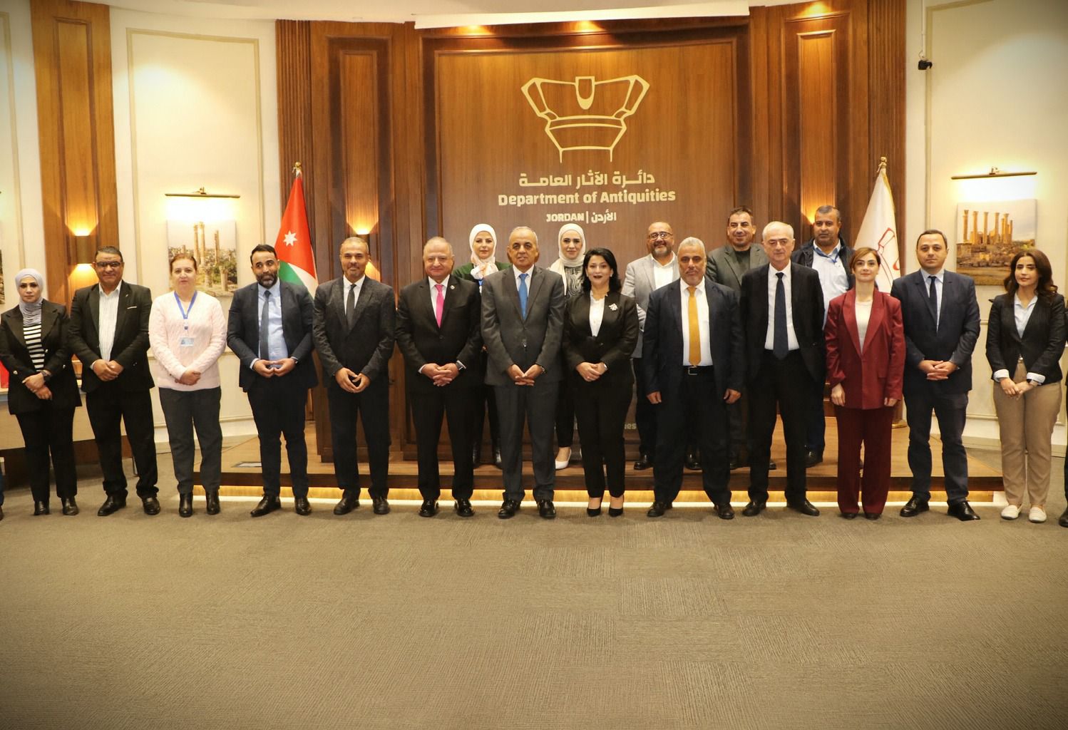  مذكرة تفاهم لتعزيز التعاون الأثري بين الأردن وجورجيا