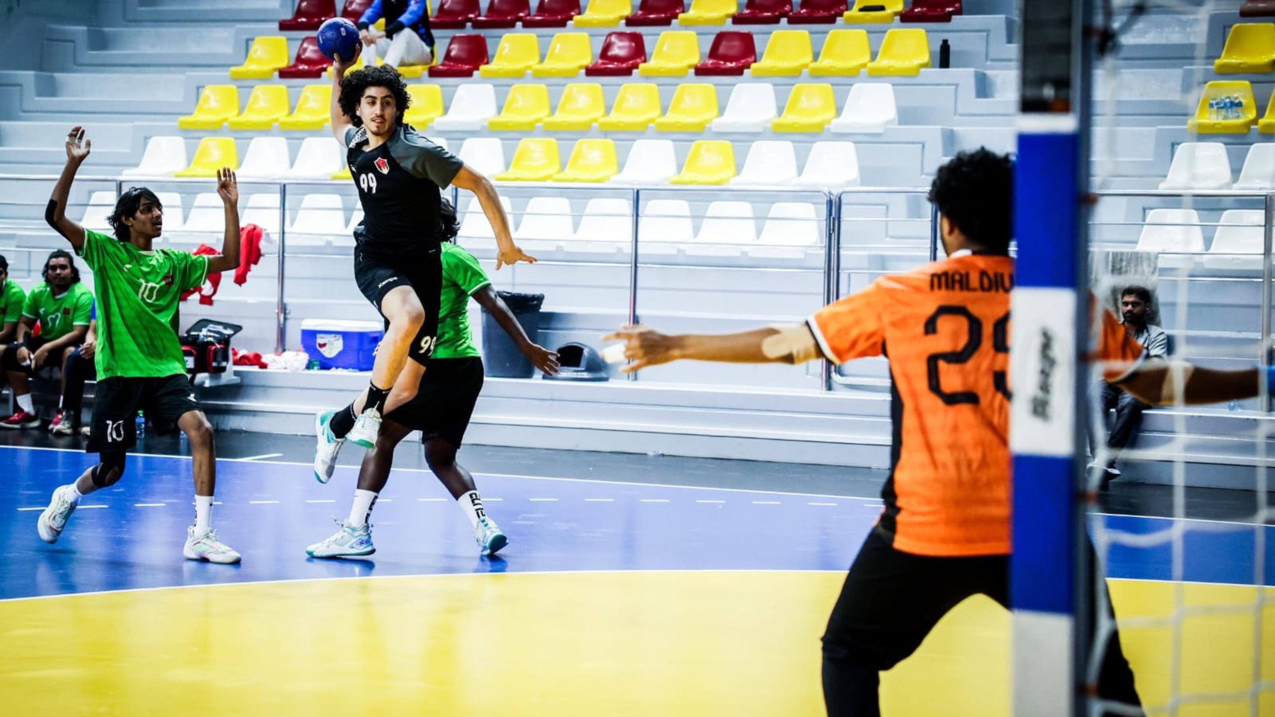  منتخب اليد يفوز على نظيره المالديفي في منافسات دورة الألعاب الآسيوية للشباب