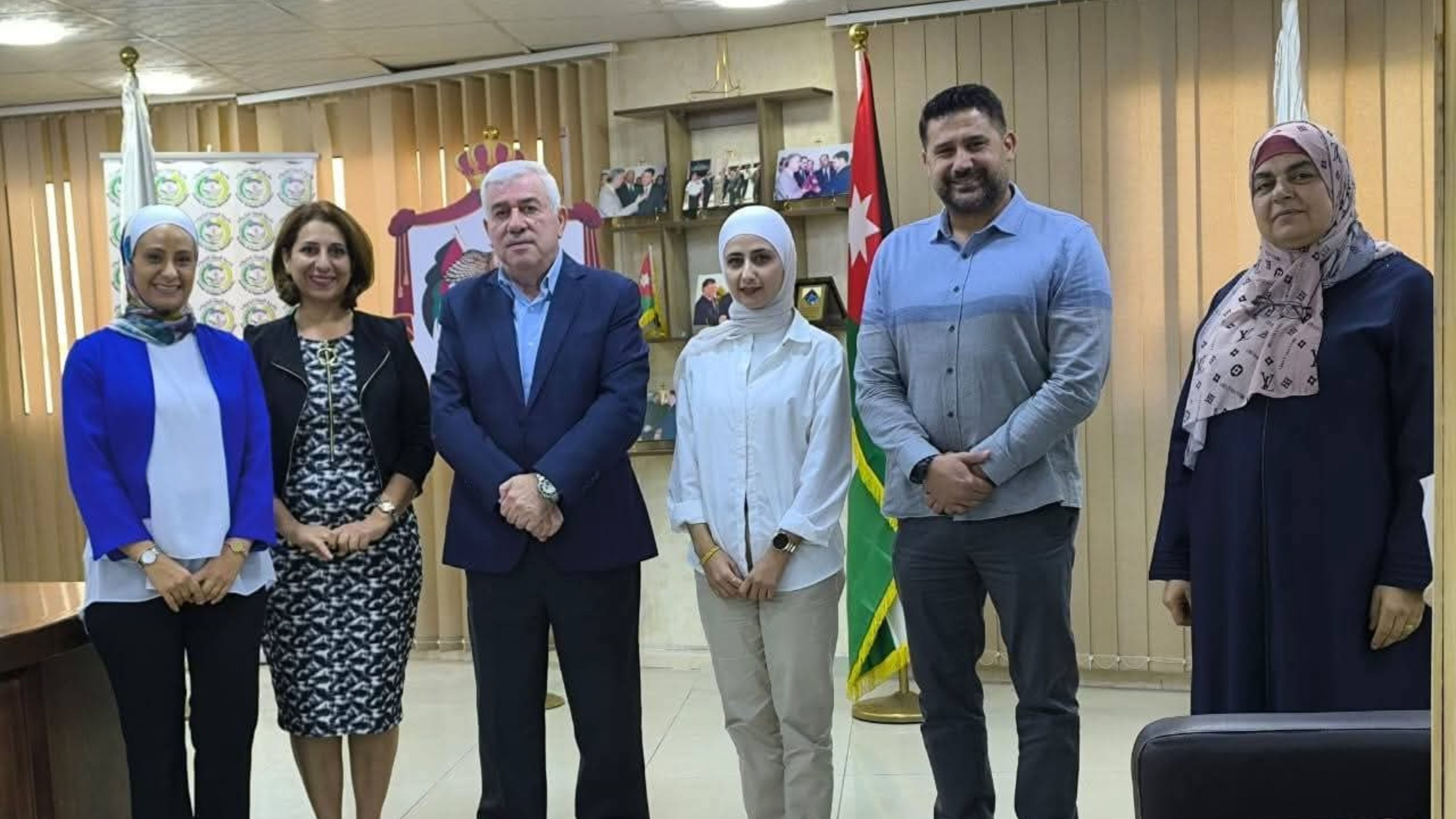  بحث التعاون بين بلدية الرمثا و &quot;البلجيكية للتنمية الدولية&quot;