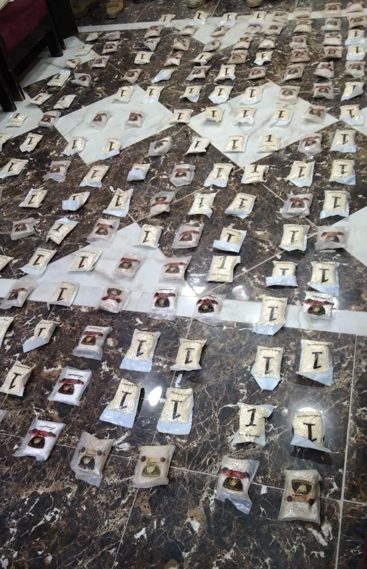  القوات المسلحة تحبط محاولة تهريب كمية من المواد المخدرة بواسطة بالونات