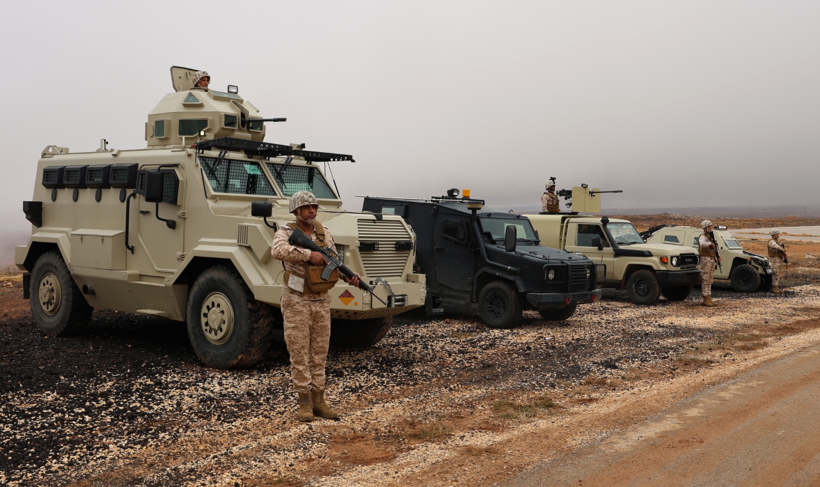  الحنيطي يتفقد عدداً من التشكيلات والوحدات على الواجهة الشمالية للمملكة