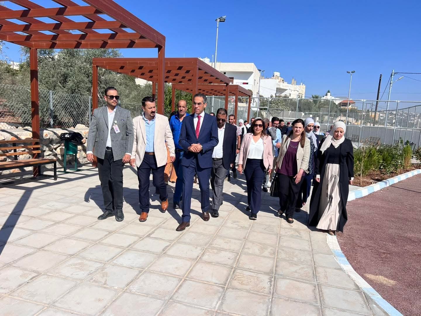  افتتاح المركز المجتمعي والتعليمي وحديقة بلدية برقش