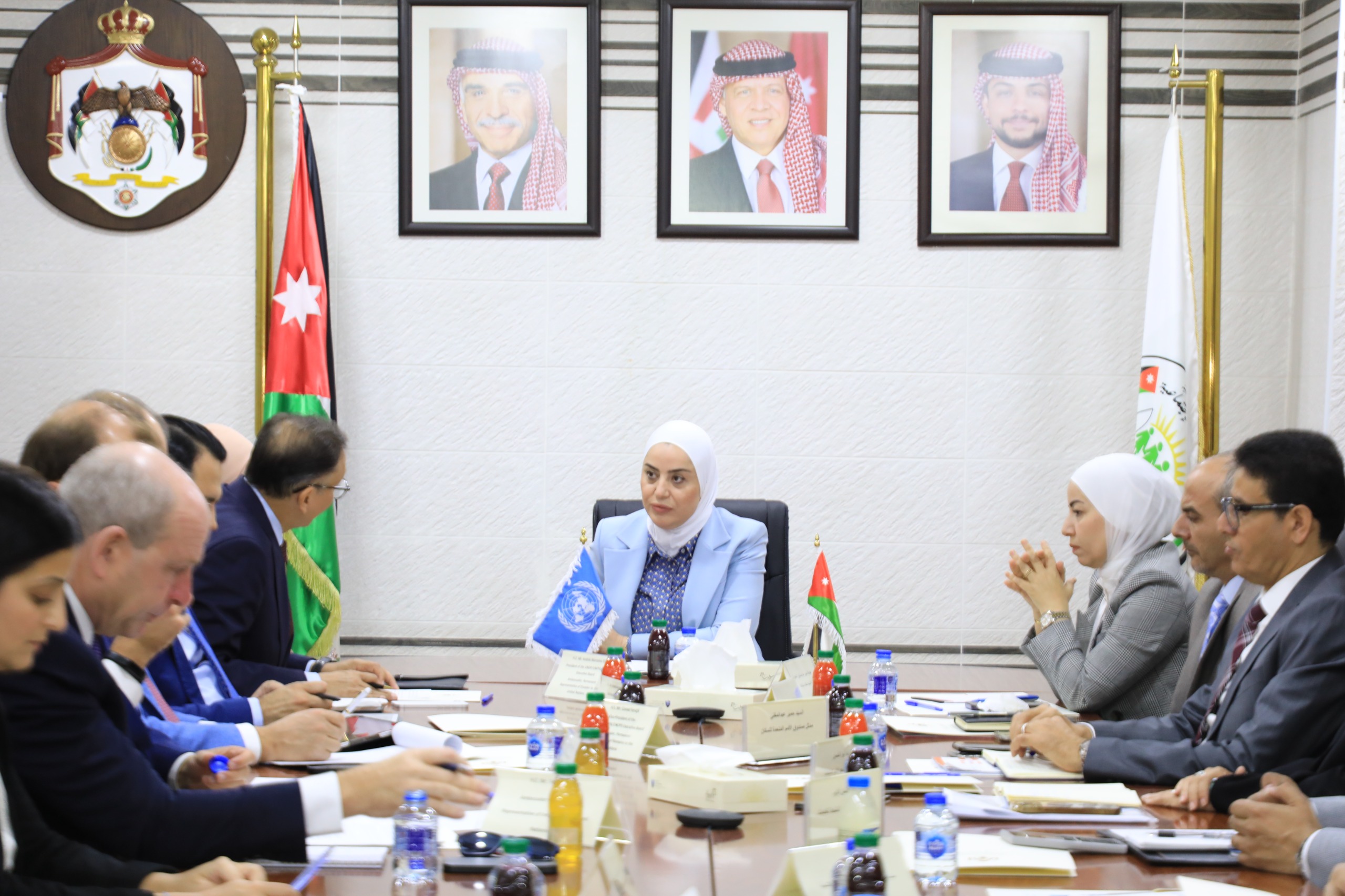  وزيرة التنمية تلتقي وفداً من برامج الأمم المتحدة لتعزيز التعاون 