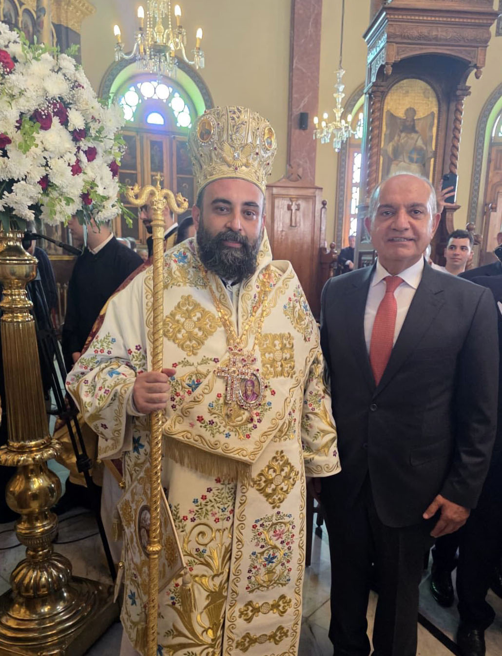 تنصيب الأردني الأزرعي مطرانا في بطريركية الروم الأرثوذكس في مصر 