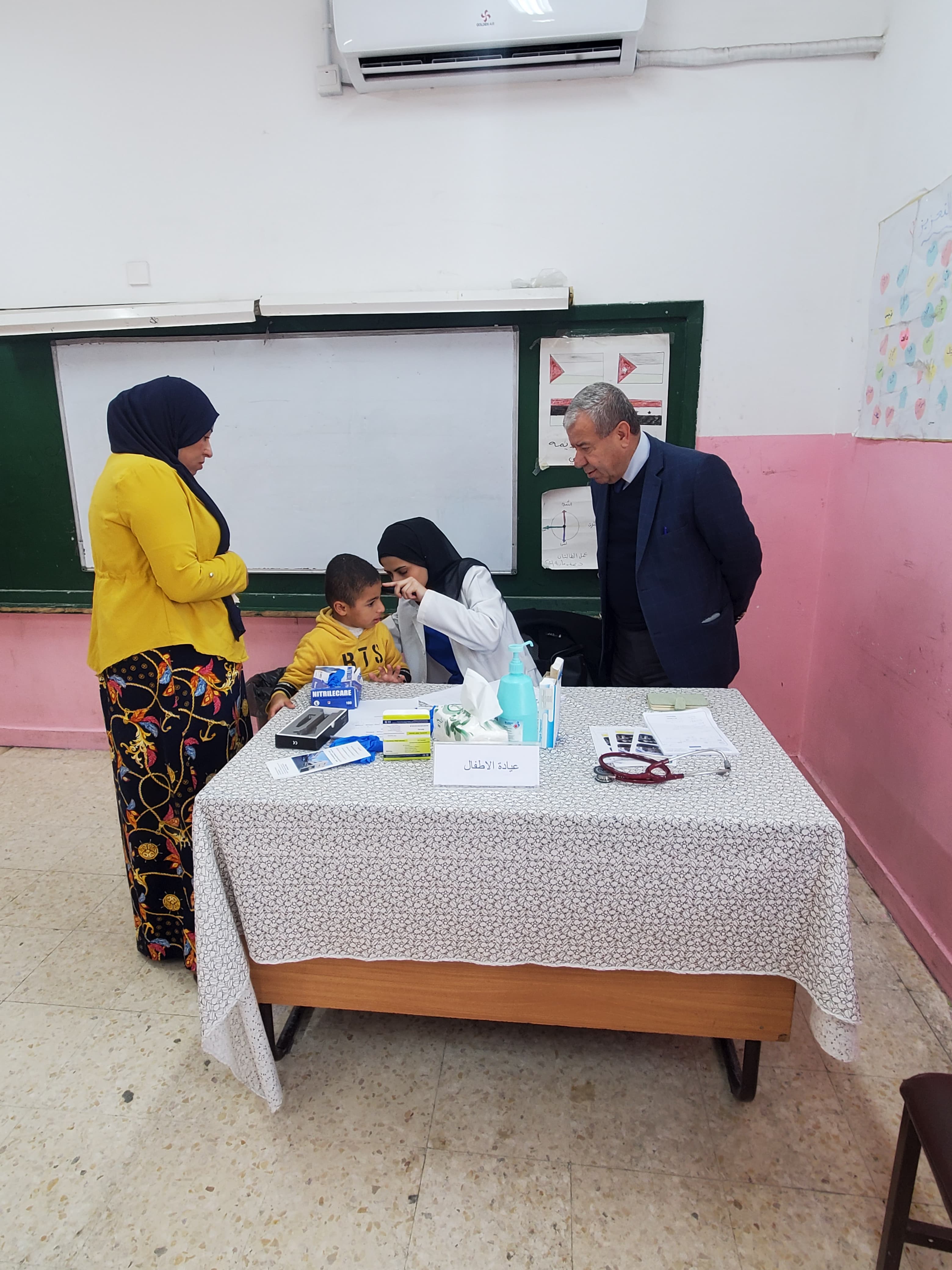  مستشفى  المقاصد: معالجة 956 مريضًا في يوم طبي مجاني بالأغوار الشمالية