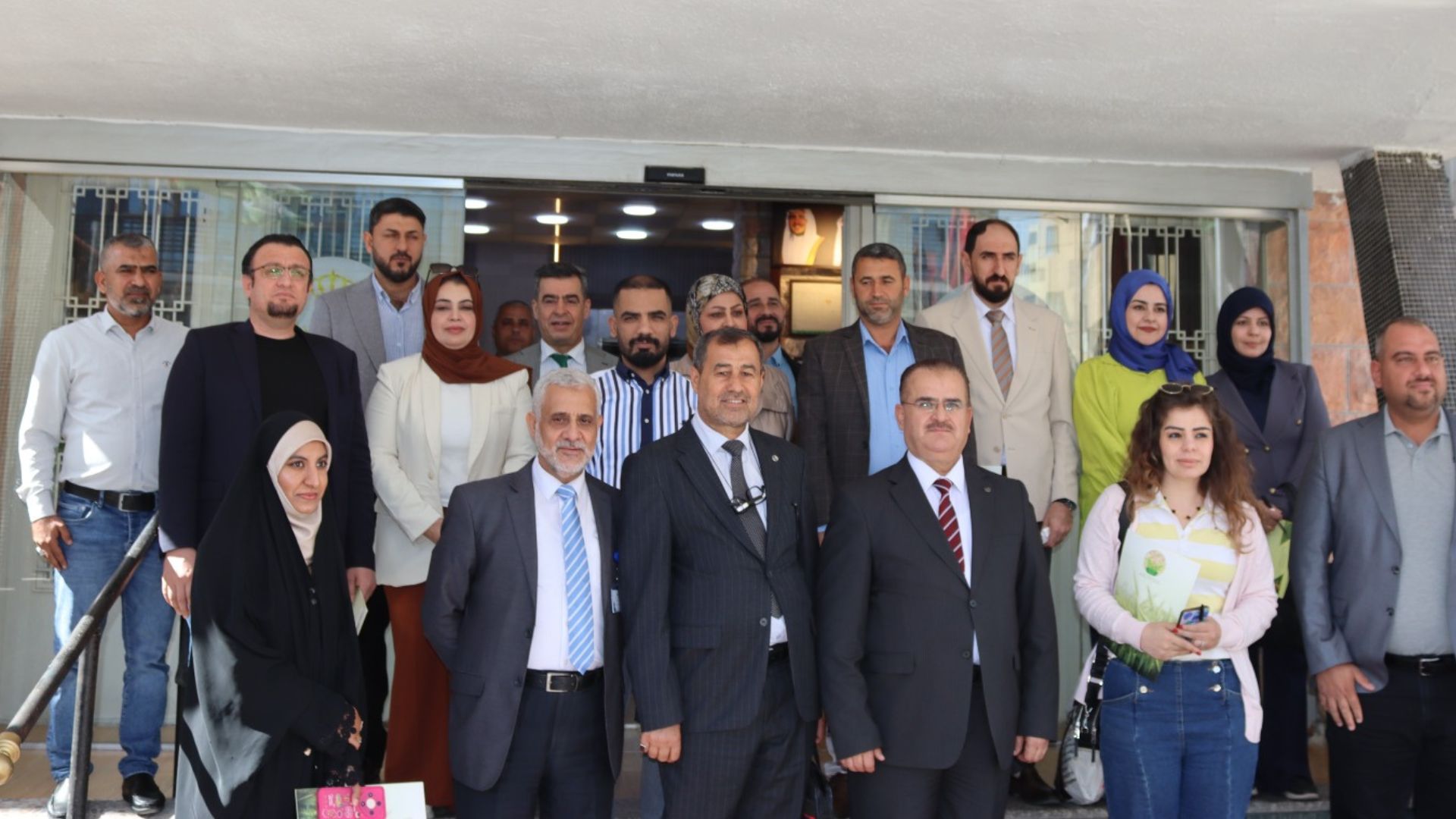  وفد من وزارة الزراعة العراقية يزور مؤسسة الإقراض الزراعي