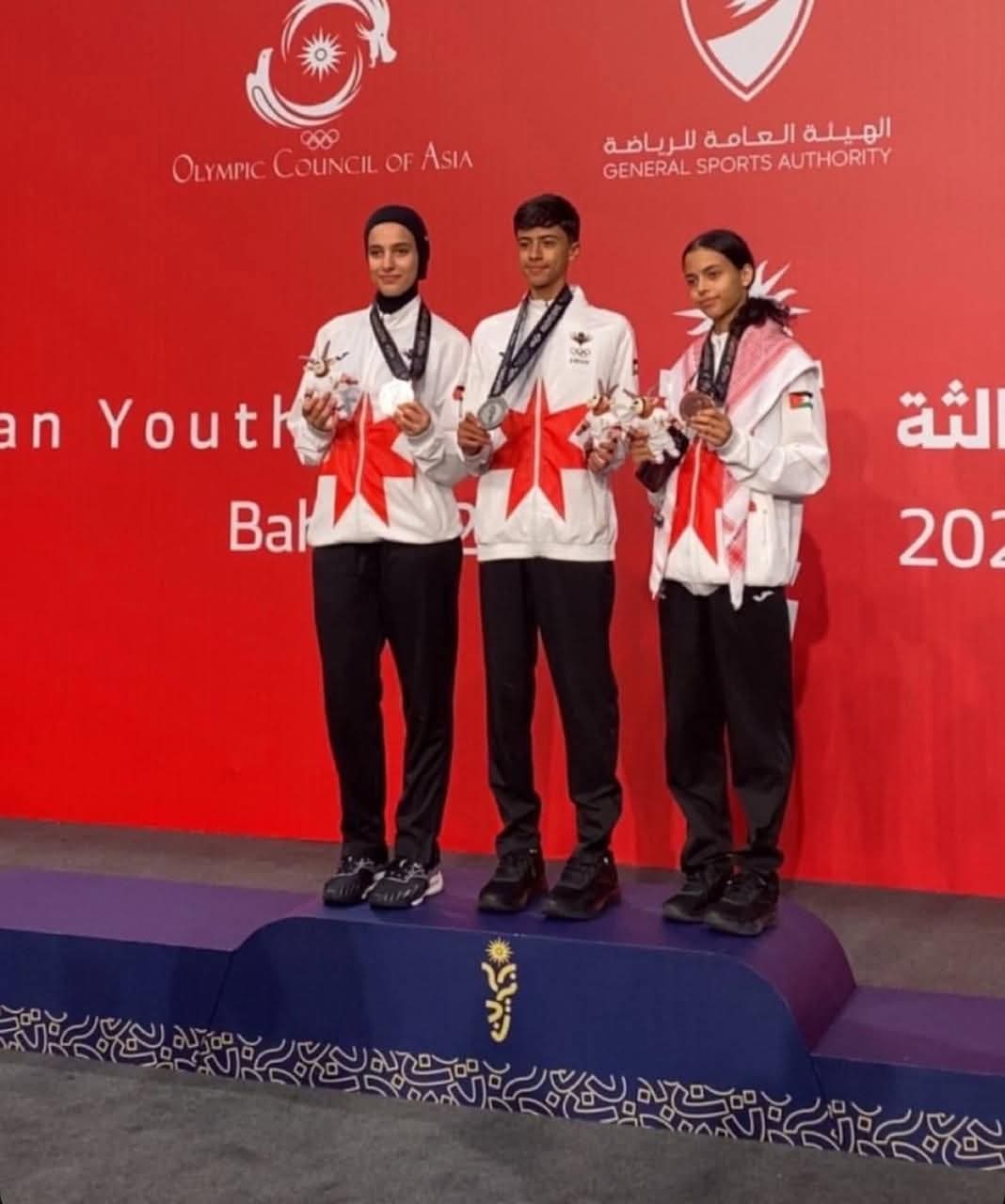  3 ميداليات لمنتخب التايكواندو في دورة الألعاب الآسيوية للشباب