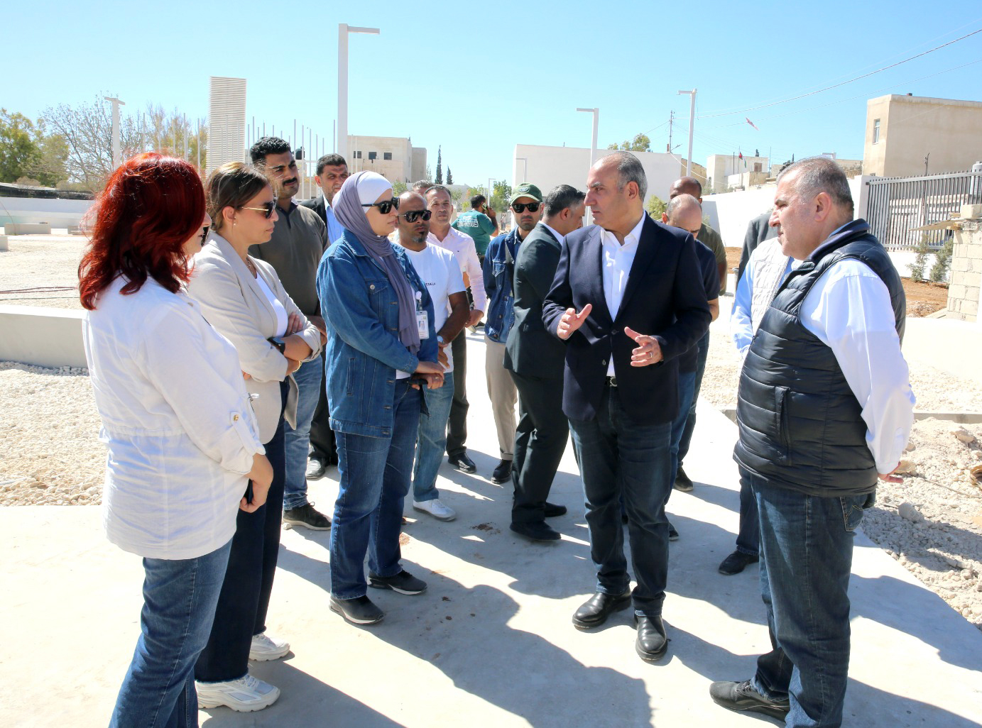  الشواربة يطلع على سير العمل في الصرح التذكاري لمئوية تأسيس الدولة