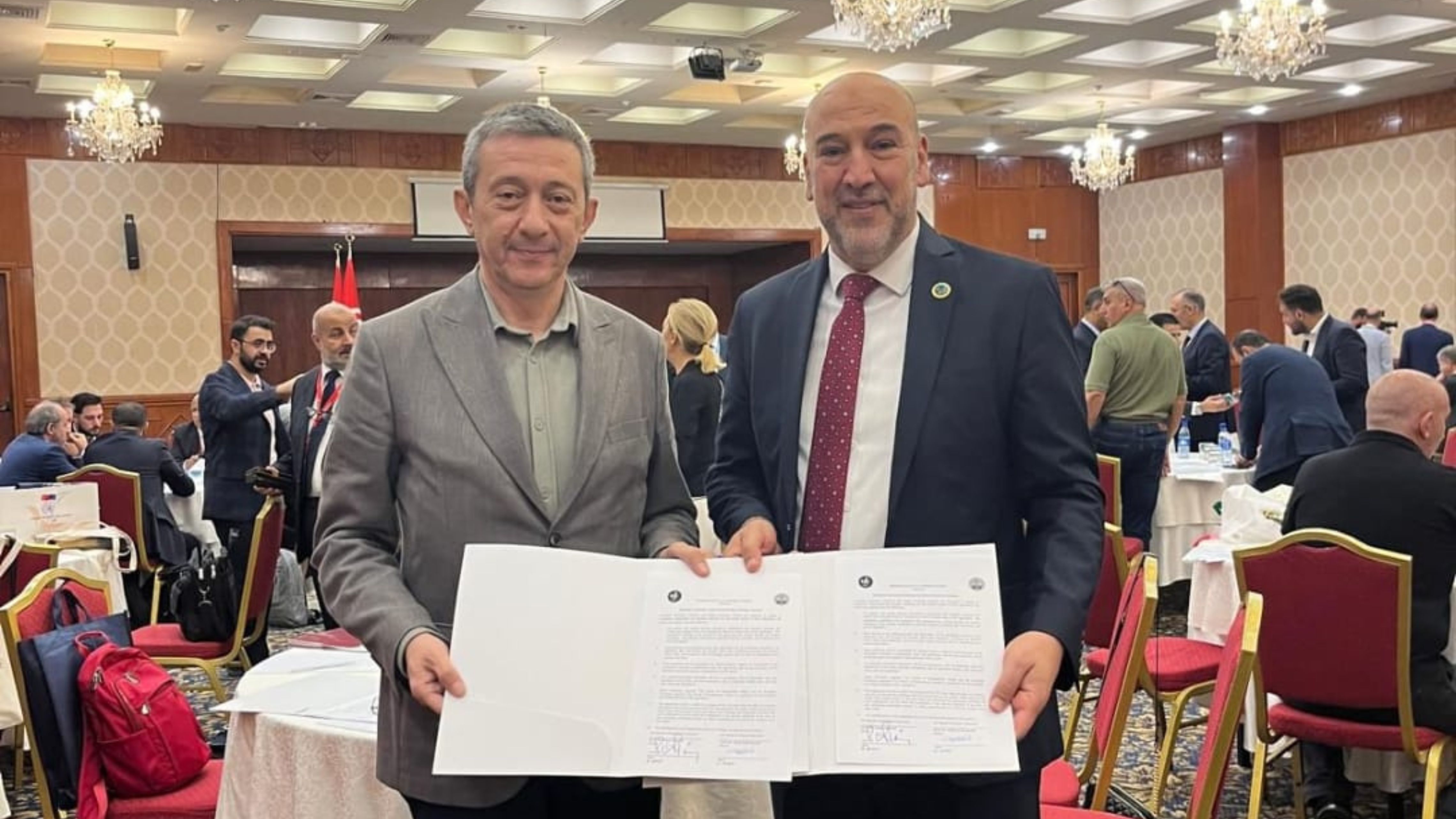  جامعة الزرقاء تشارك بالمؤتمر الخامس لرؤساء الجامعات العربية والتركية